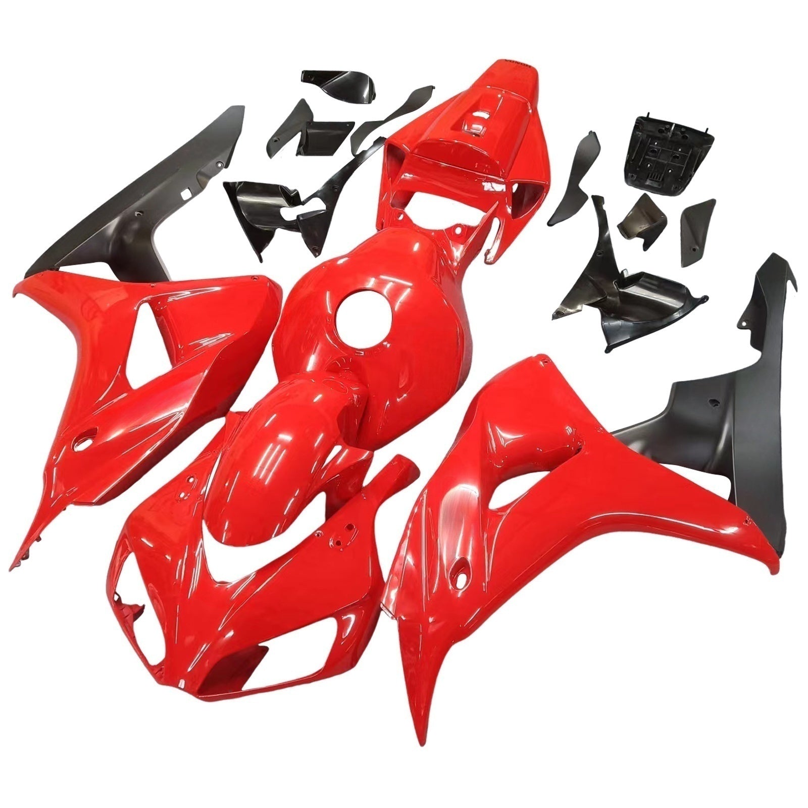 Kit de carénage par injection, carrosserie en plastique ABS, adapté à la Honda CBR1000RR 2006-2007