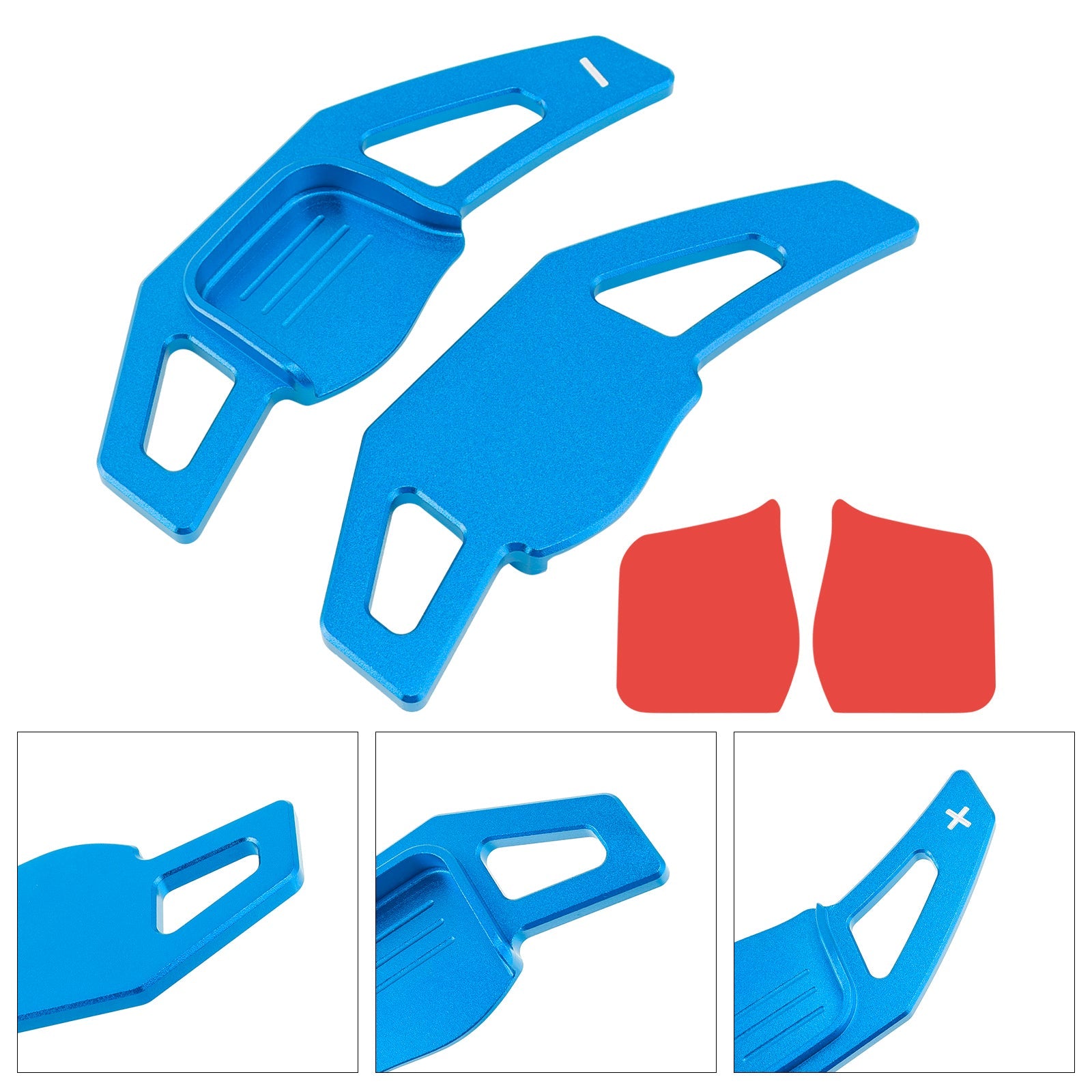 Extensión del volante de paletas de cambio de velocidad para kia cadenza de aluminio fuerte