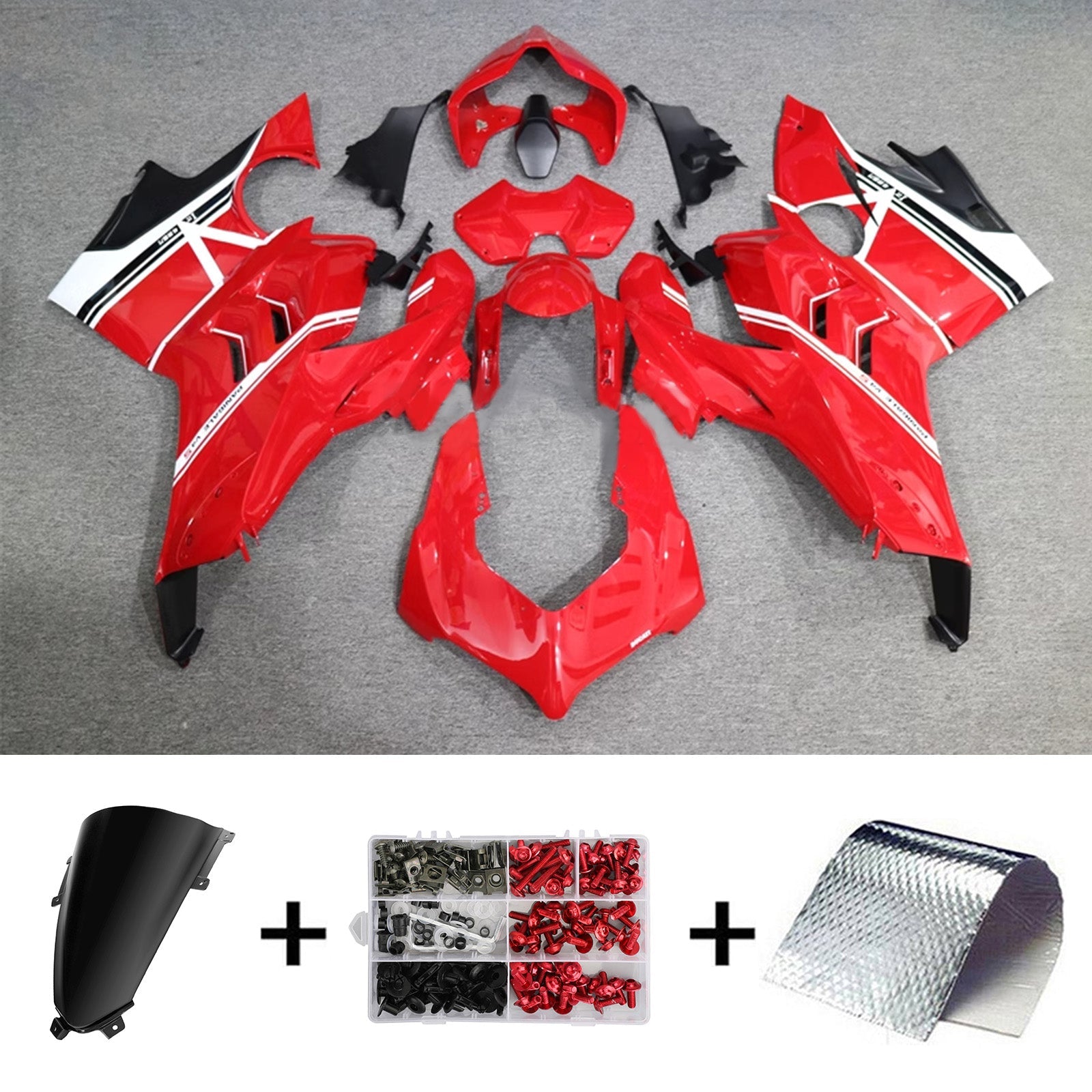 Kit de carénage d'injection Ducati Panigale V4/V4S 2020-2021 V4SP/V4R 2019-2022