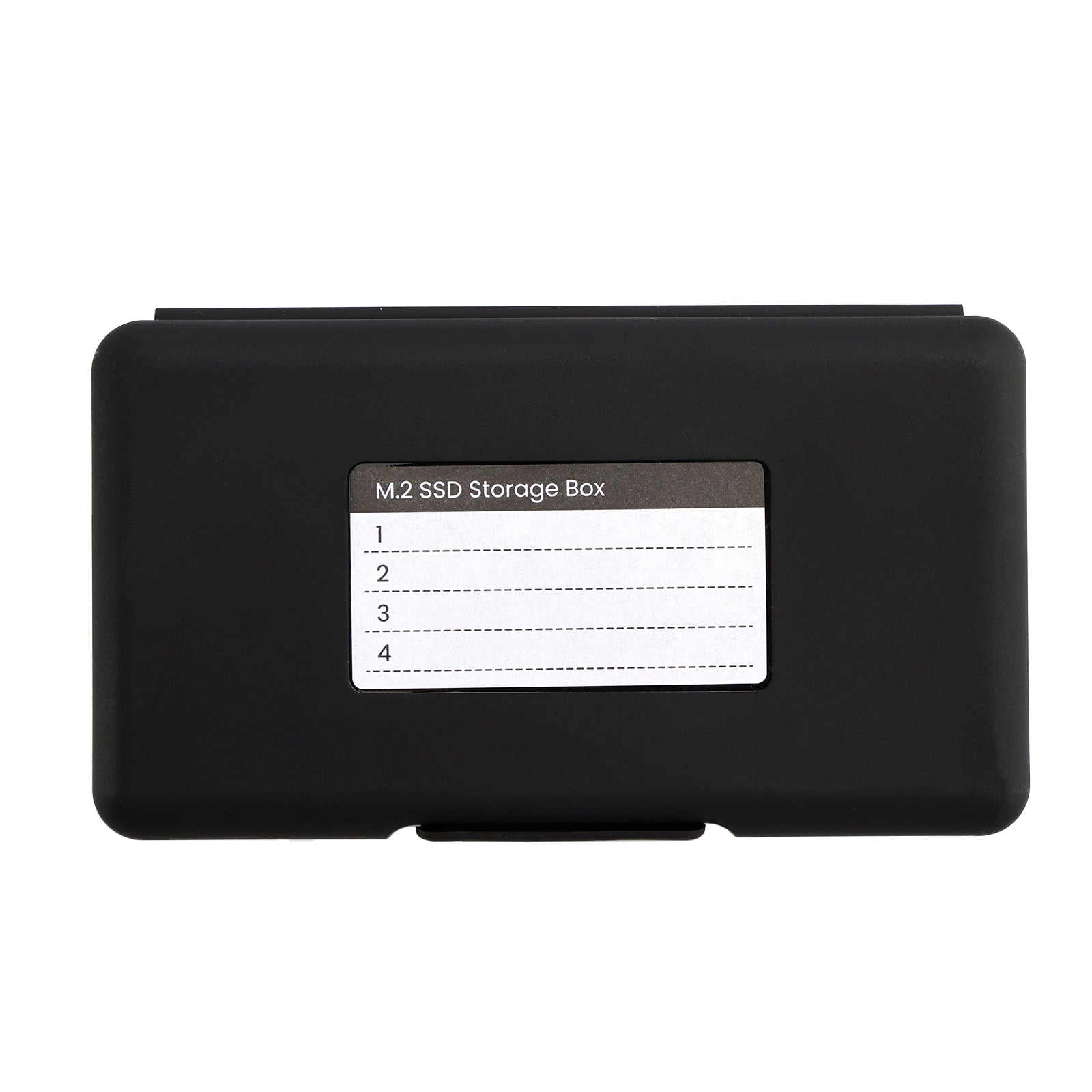 M2 kiintolevyn suojakotelo, shokki -resistentti ja vedenpitävä, musta SSD -levy