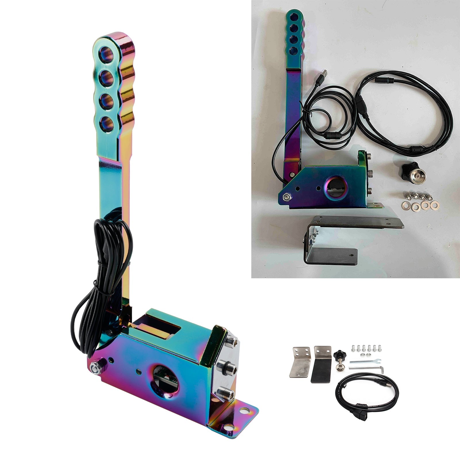 Voor racegames G25/G27/G29/T300/T500 voor Assetto PC 14bit SIM USB Handrem