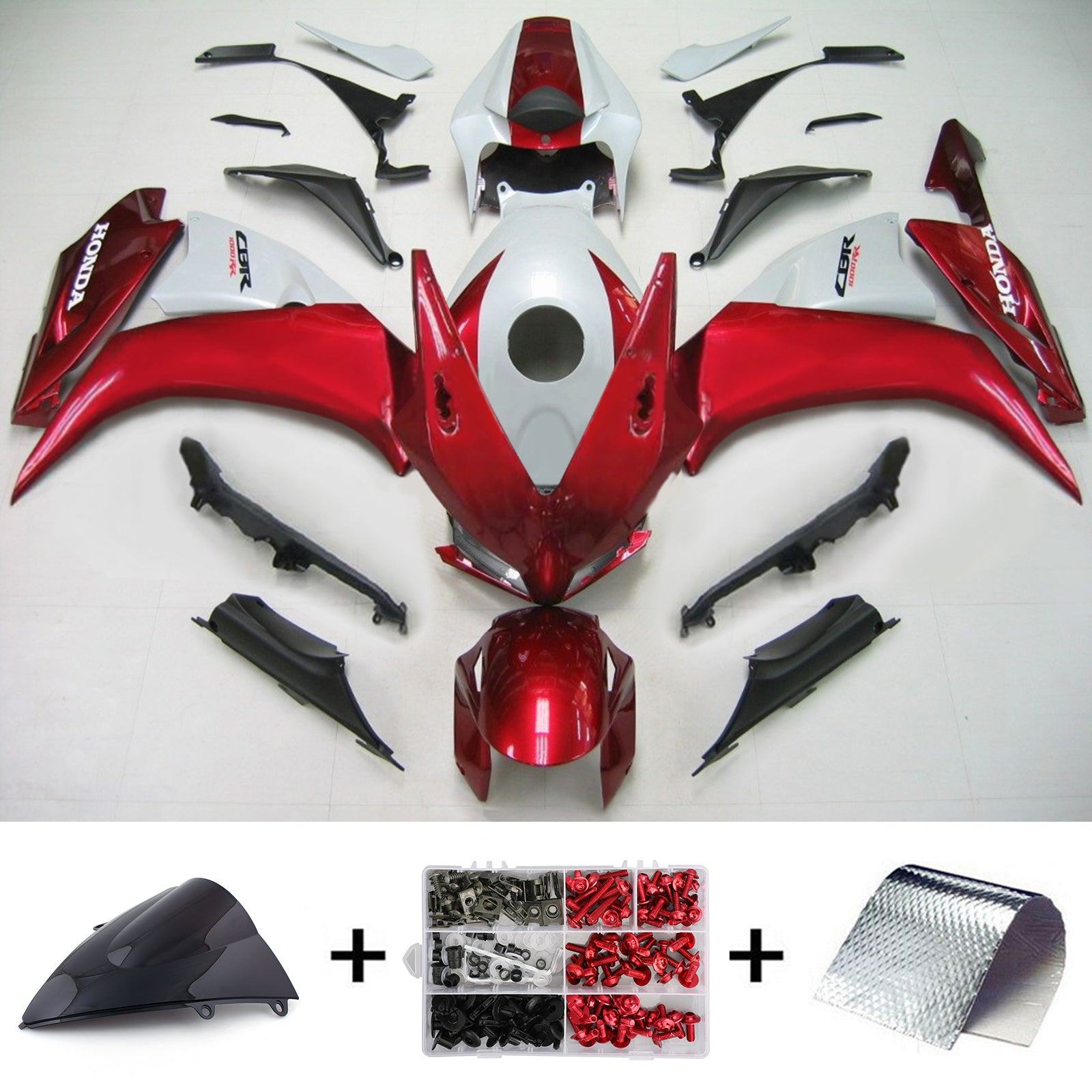 Injectiekuipset carrosserie kunststof ABS voor Honda CBR1000RR 2012-2016