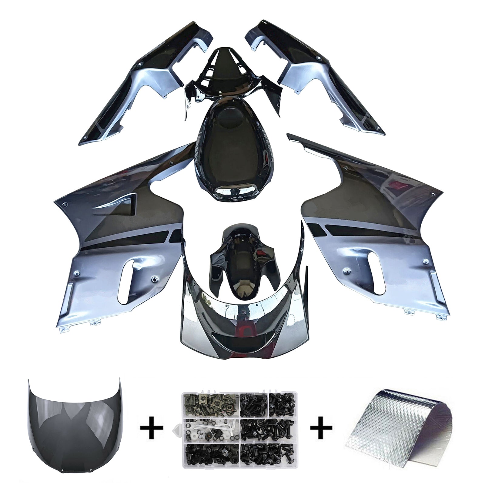 1991-1994 Yamaha TZR250 3XV ABS kunststof carrosserie-injectiekuipset