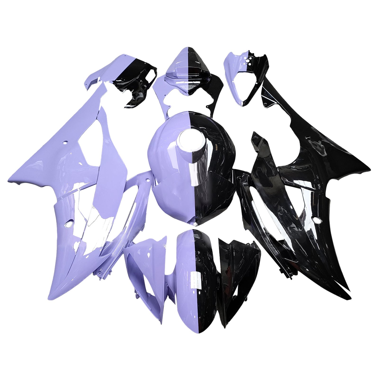 Komplet oklepa iz ABS plastike za Yamaho YZFR6 YZF-R6 2008-2016