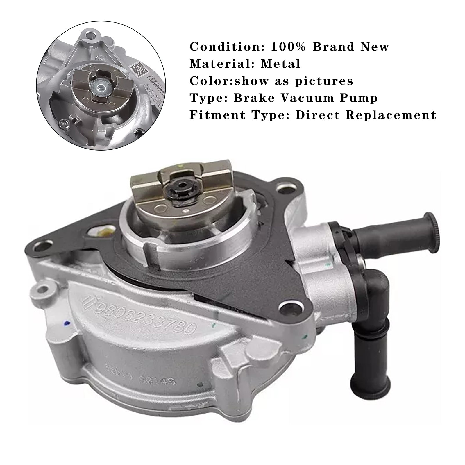 Citroën C3 III 1,2 pompa per vuoto freno THP dal 2016 9827166480 9812535980 91220