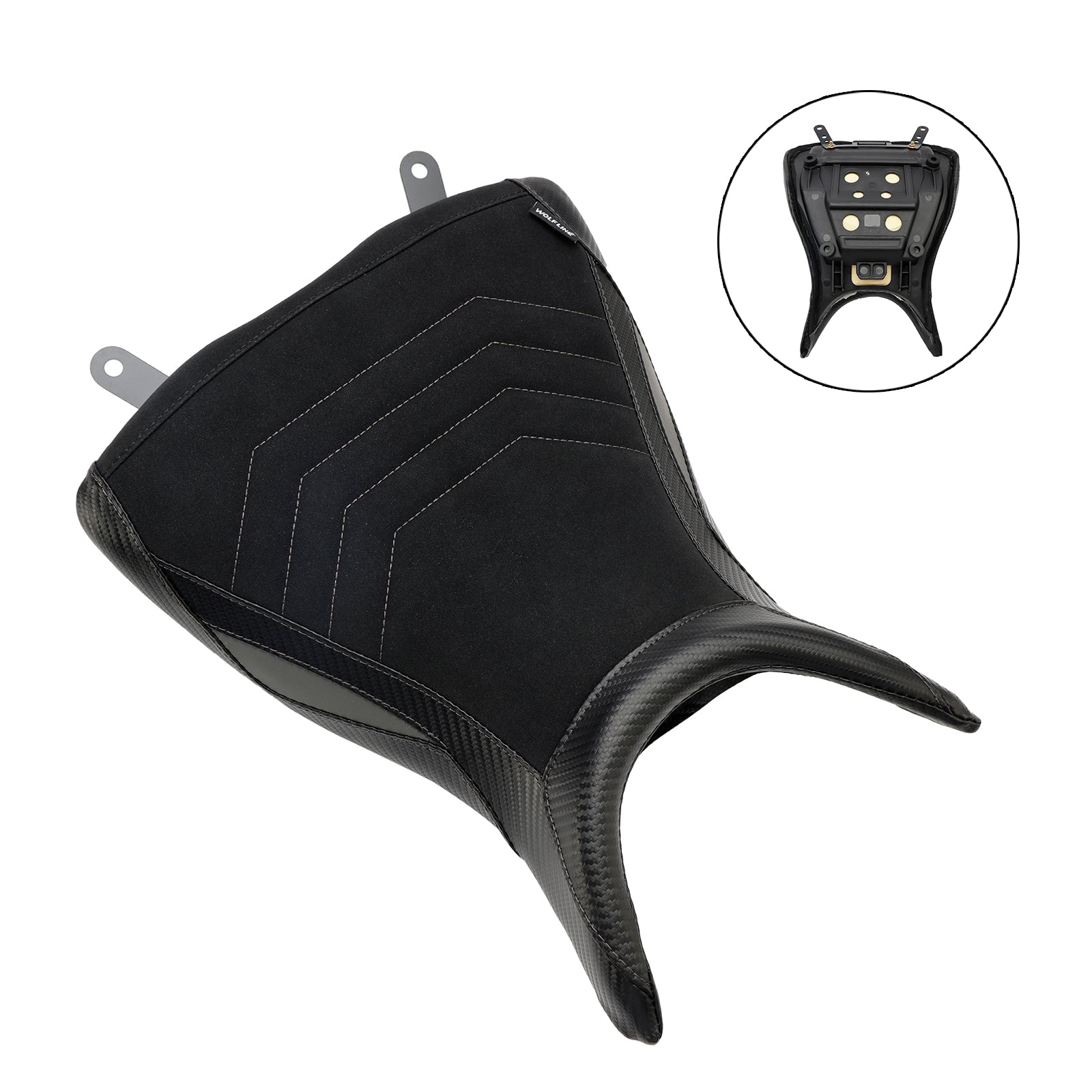 Saddle Front Raid Grey for Yamaha MT-03 YZF-R3 2015-2023