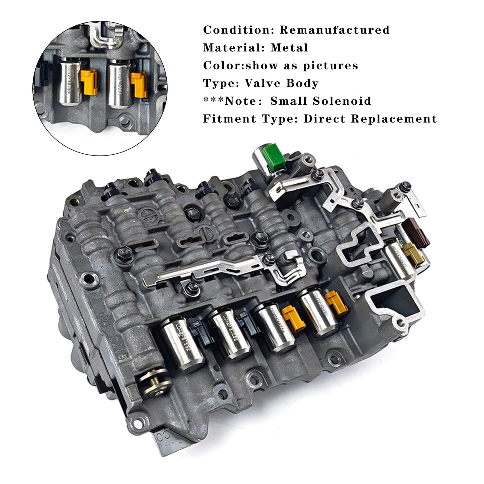 Telo za prenosni ventil s 6 hitrostjo VW turaran 1,6 L 1,9 L 2003-2006 FWD 09m s solénoidi