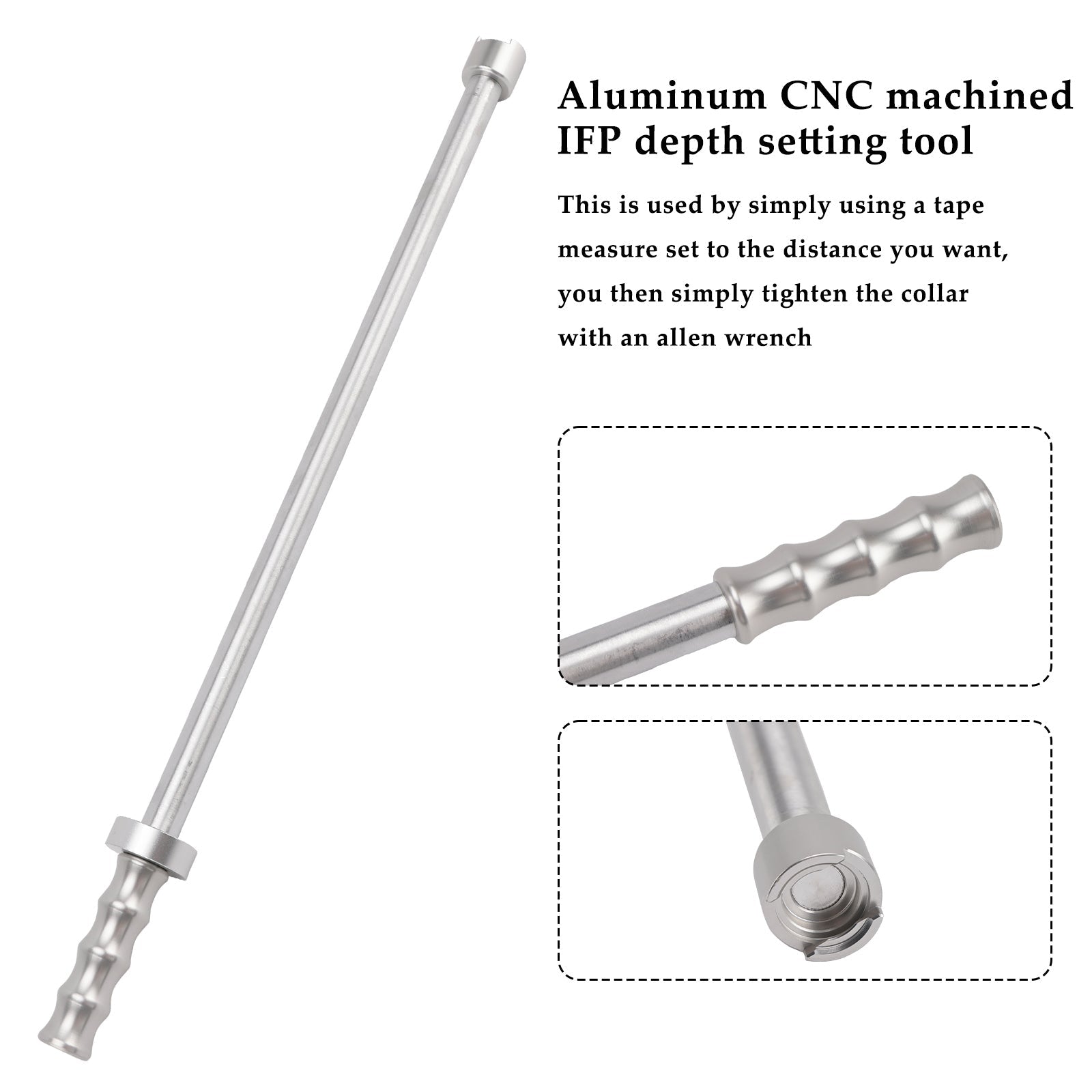 Outil de réglage/retrait de la profondeur du filtre à air intégré (IFP) réglable pour amortisseur Fox Podium 2.0 RZR Turbo X3