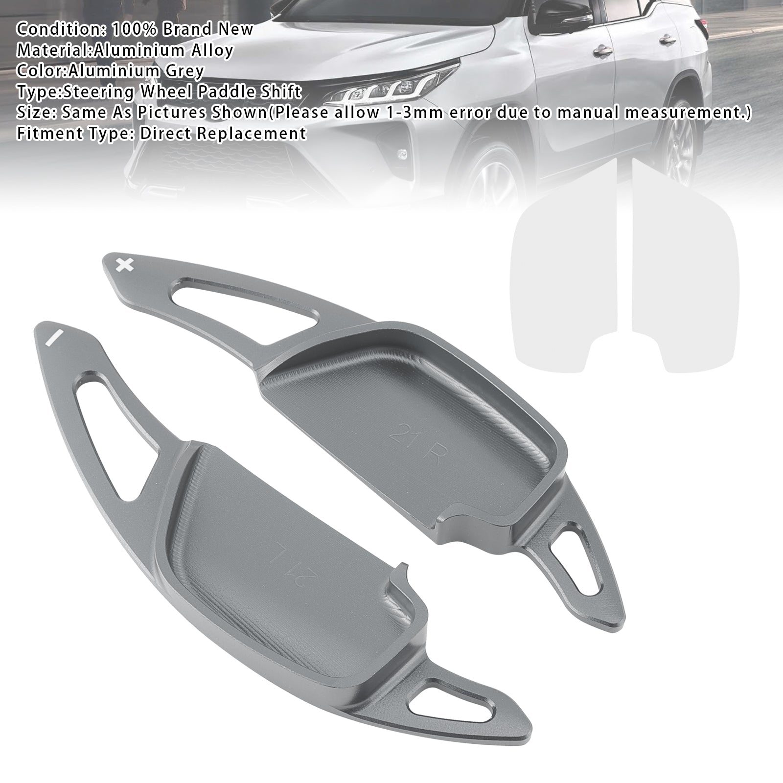 Ylinopeuskuvat pyörän takana Toyota Hilux Fortnerille