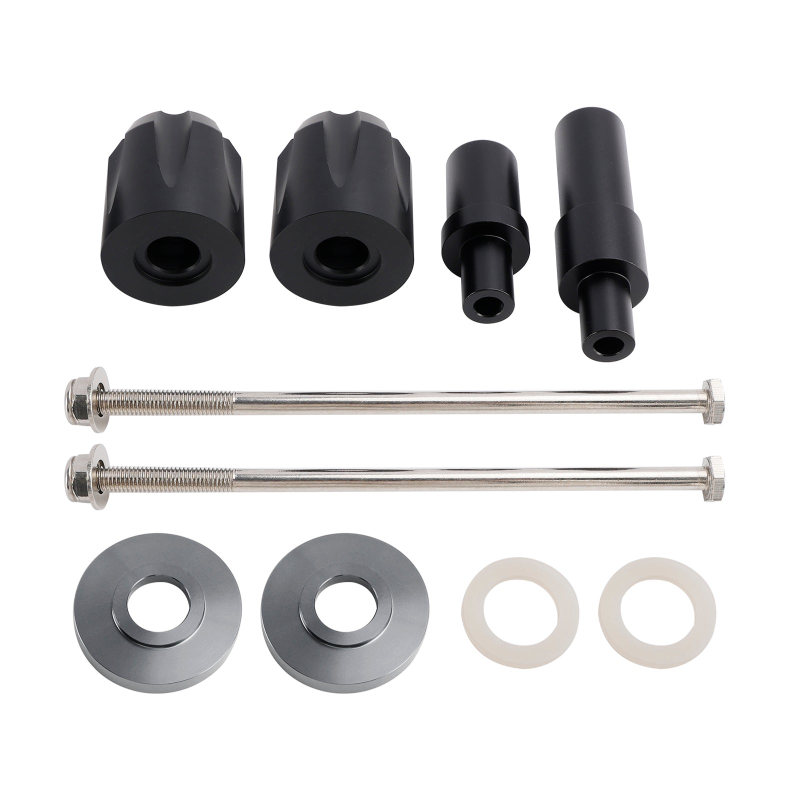 CNC zaščita pred okvirjem proti trku za Kawasaki Ninja 650 2017-2023, zlato in črno