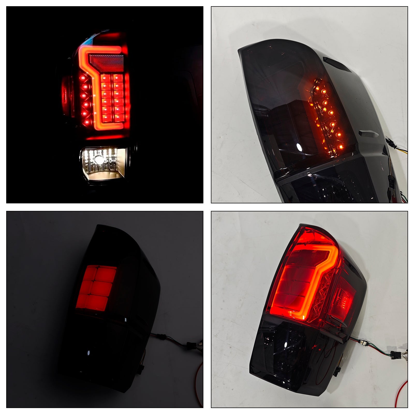 Paire de feux arrière à LED droit et gauche TACOMA 2016-2021 FUMÉE 8156004170 81560-04180