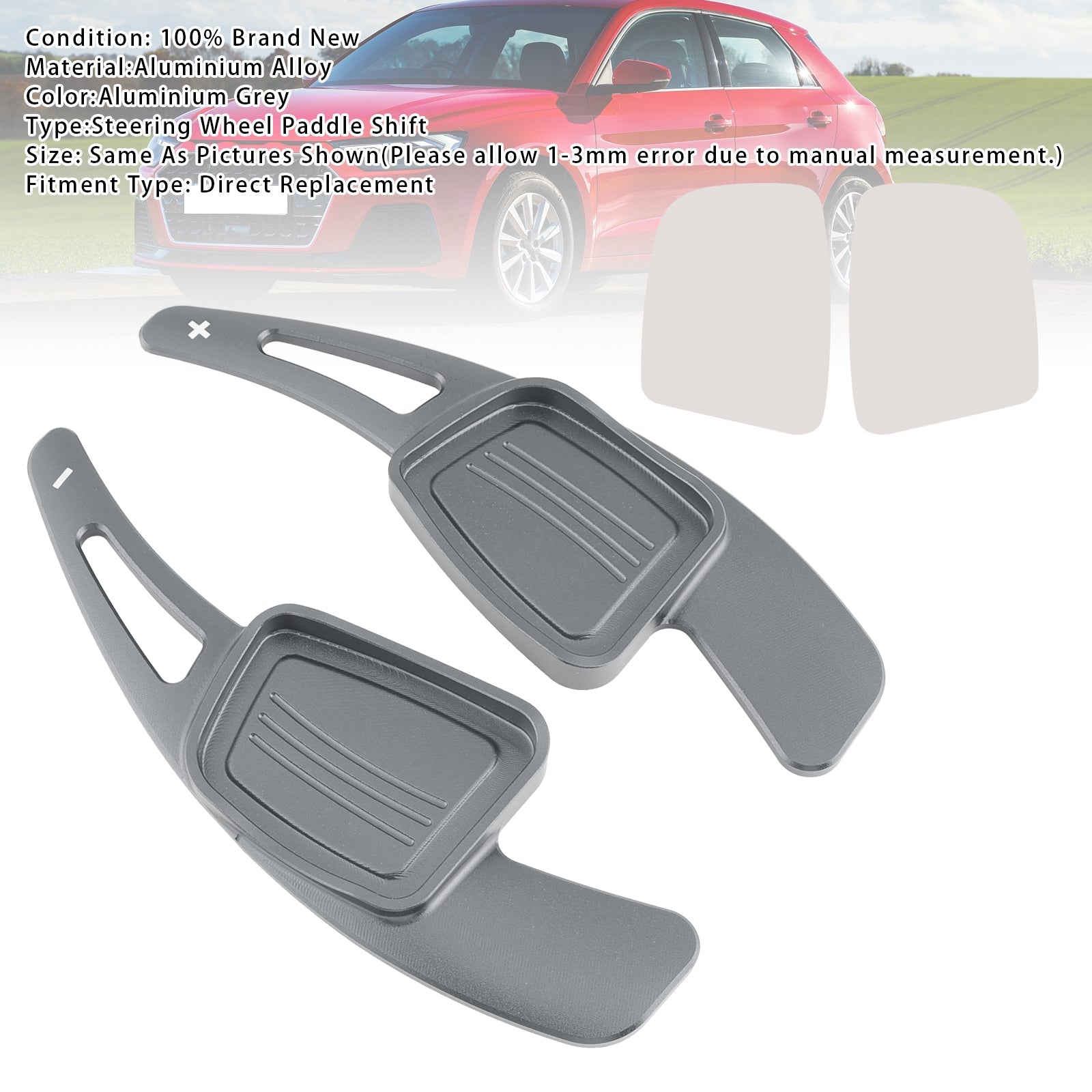 Extension de palettes de changement de vitesse au volant pour Audi Q3 Q5 Q7 S3 S4