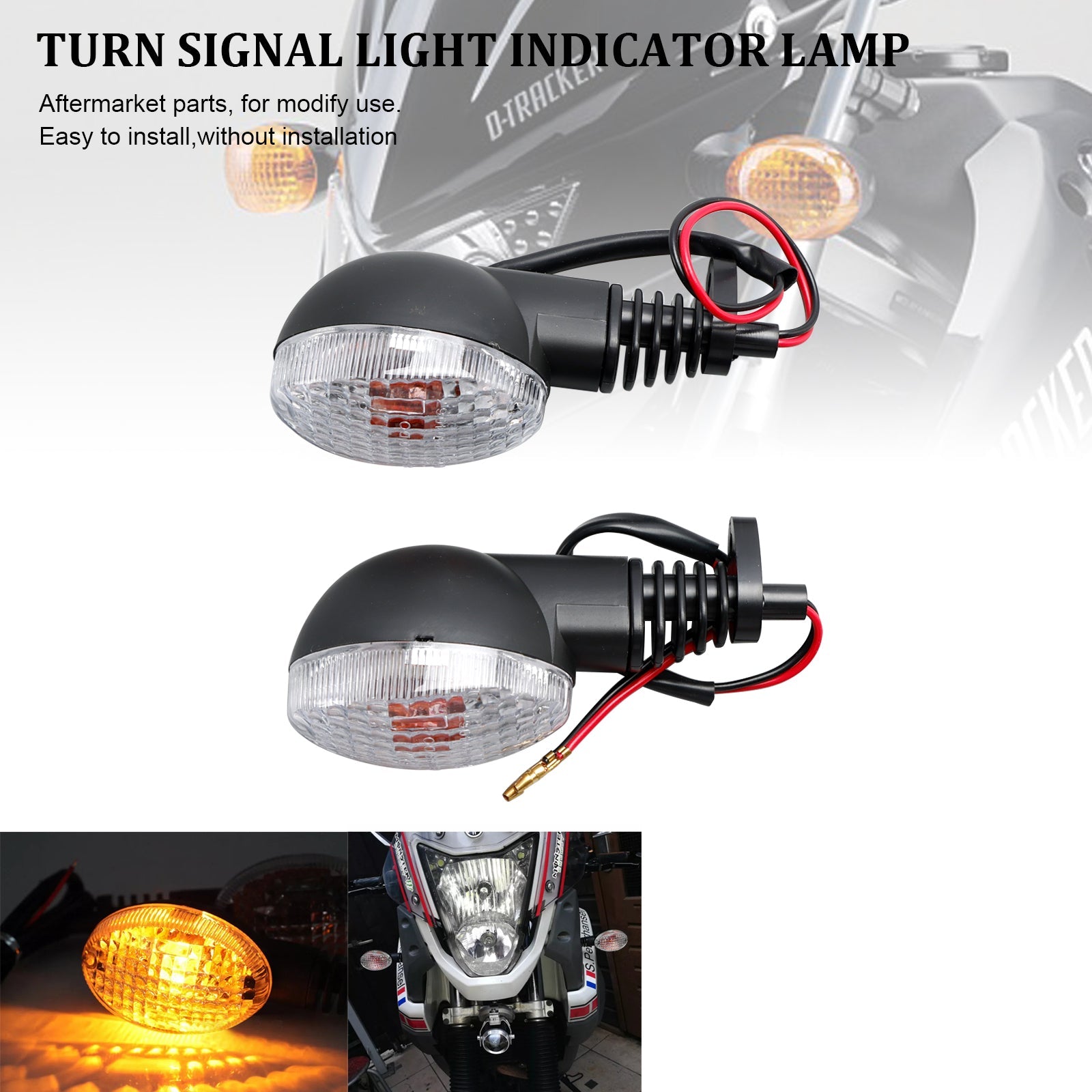 Luz indicadora para Kawasaki Ninja250R KLX 125 150 250 300