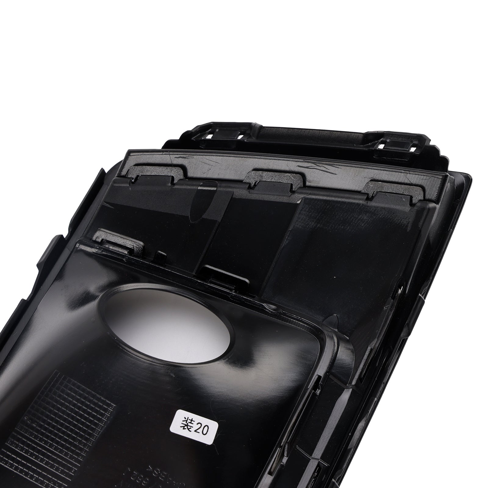 Dorneje de rejilla de relámpago de niebla negra para Audi A4 B9 S-Line S4 2018-2020