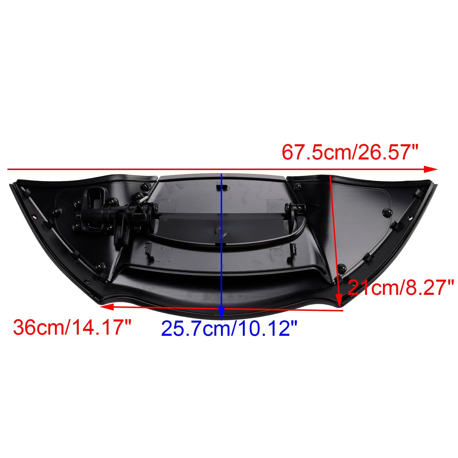 Cache de conduit d'air supérieur pour carénage de pare-brise Road Glide 2015-2023