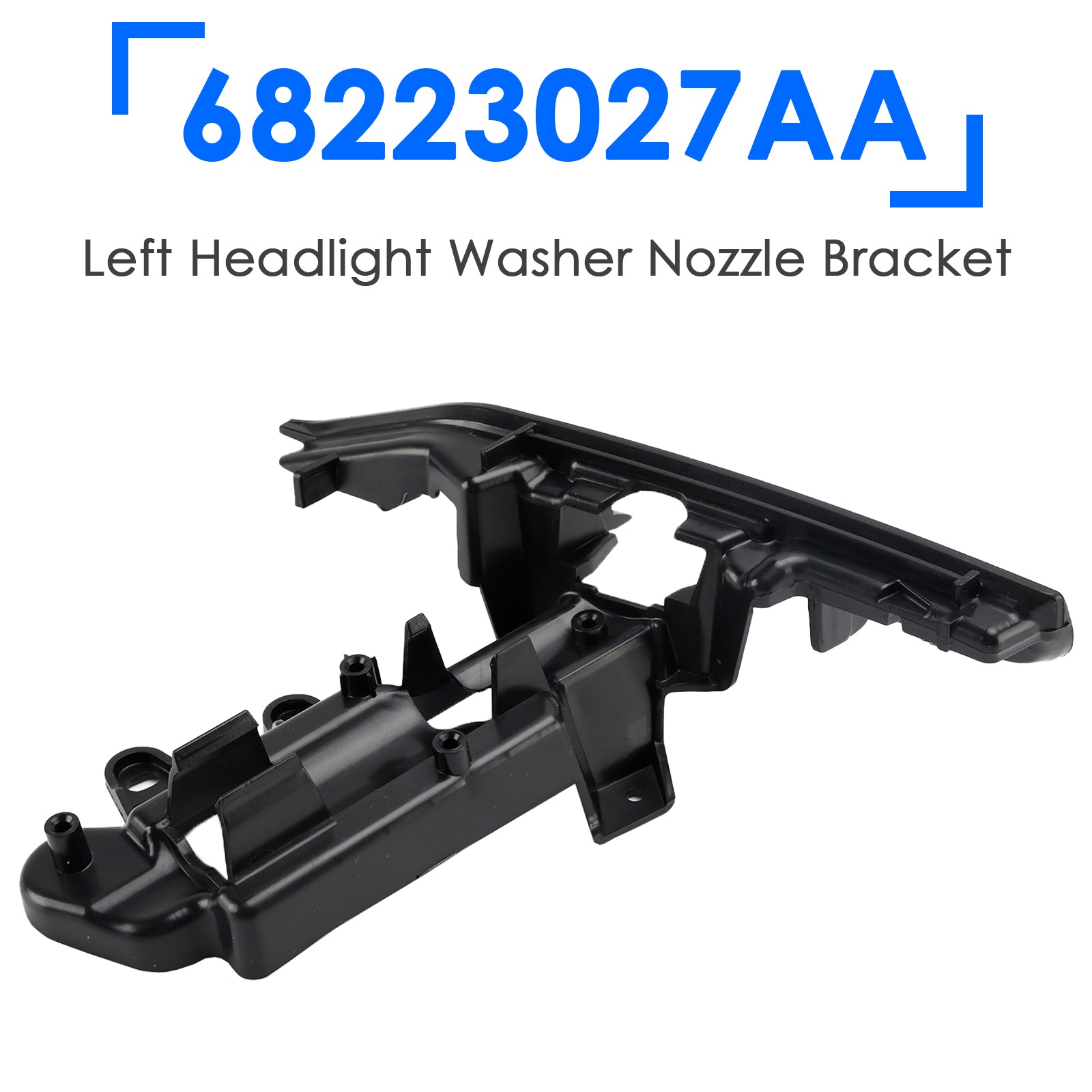 Support de gicleur de lave-phare gauche pour Jeep Grand Cherokee 14-17 68223027AA