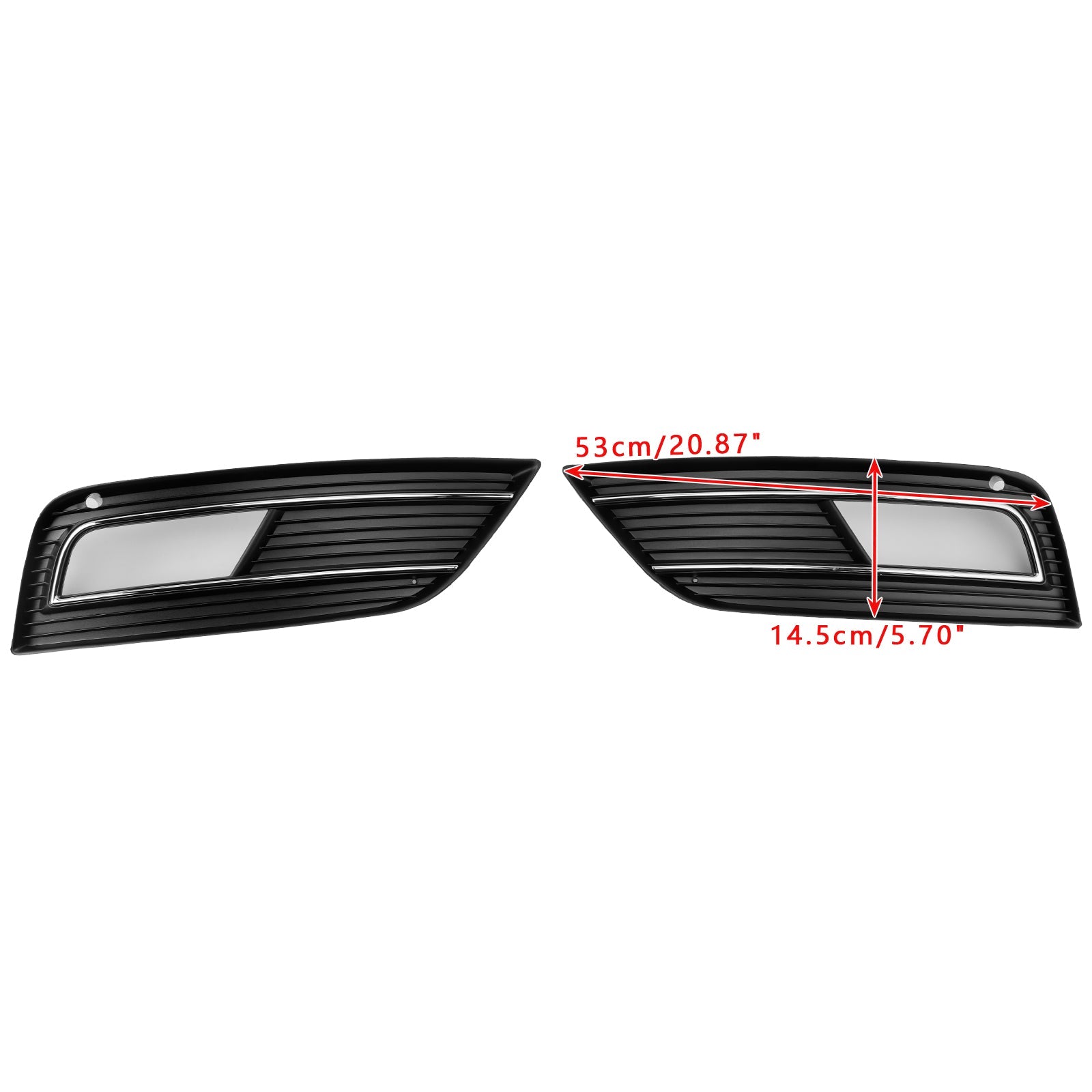 Anti-rockbeschermingsrooster voor standaard bumper Audi A4 B8.5 S4 2013-2015