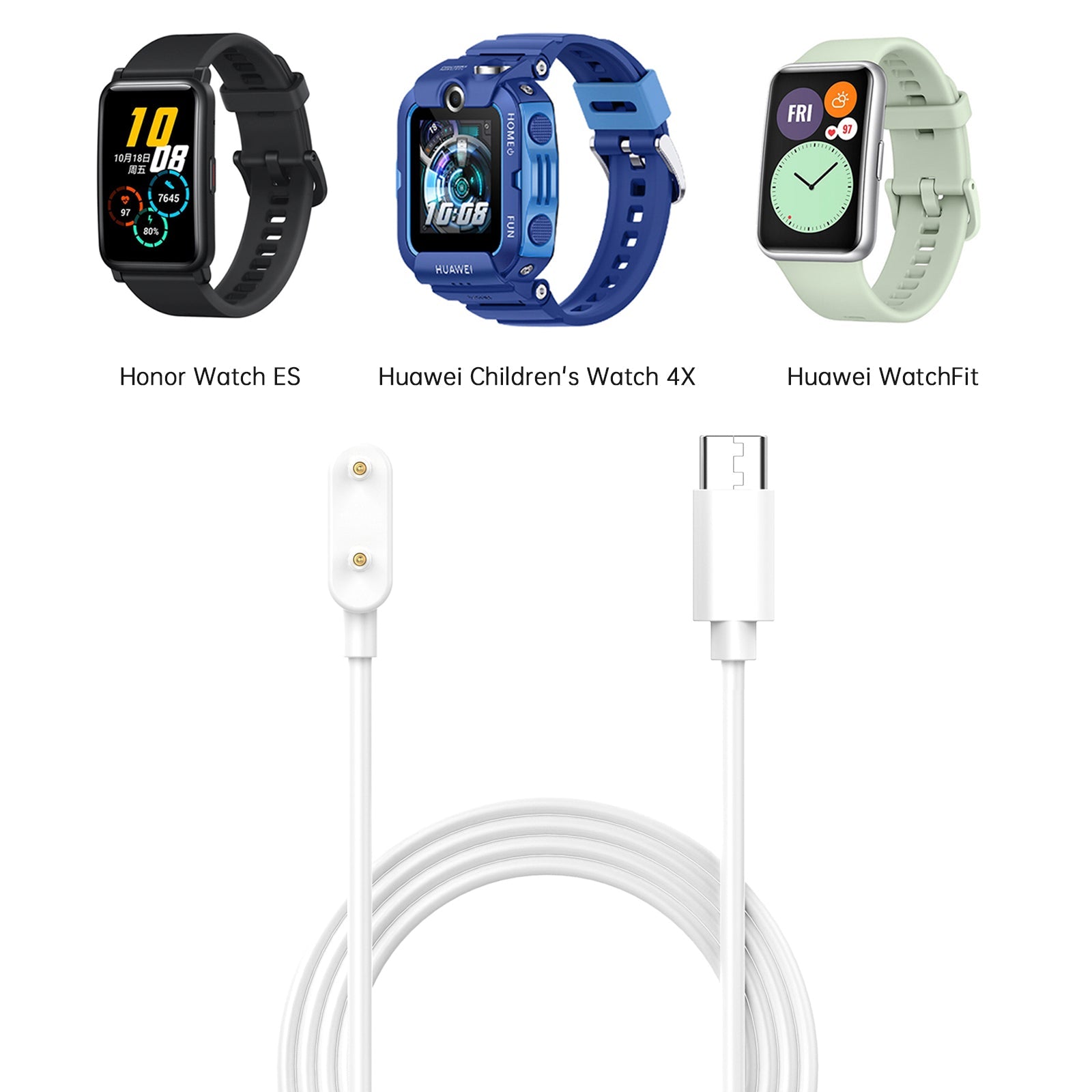 Prenosni nadomestni polnilni kabel za Huawei Watch FIT3/2/SE/Mini Band 10/9/8