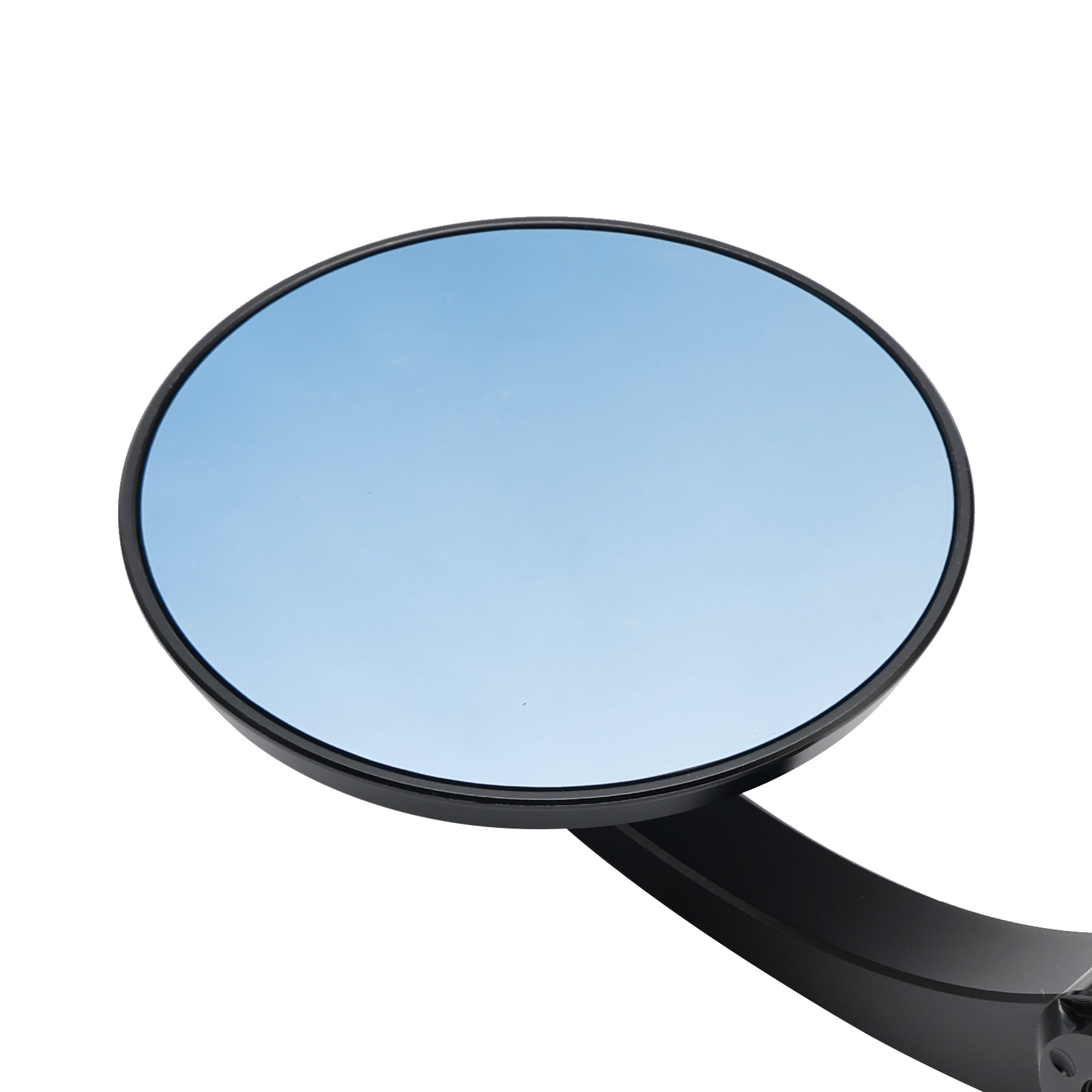 Par de espejos laterales redondos CNC de 7/8 pulgadas para motocicleta para extremos de manillar Bobber Cafe Racer