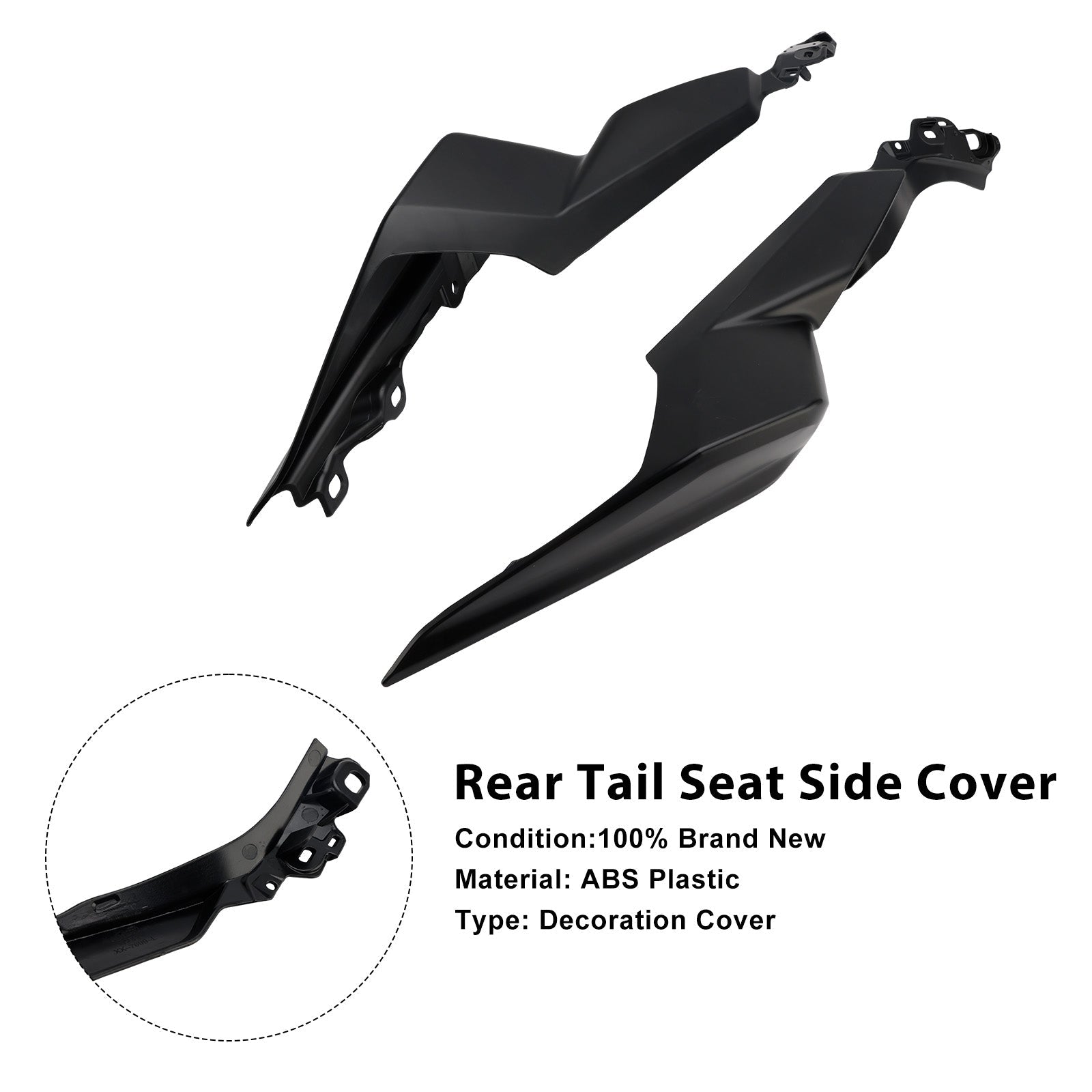 Carénage latéral de selle arrière pour Yamaha YZF-R3 R25 MT-03 (2025-2026)