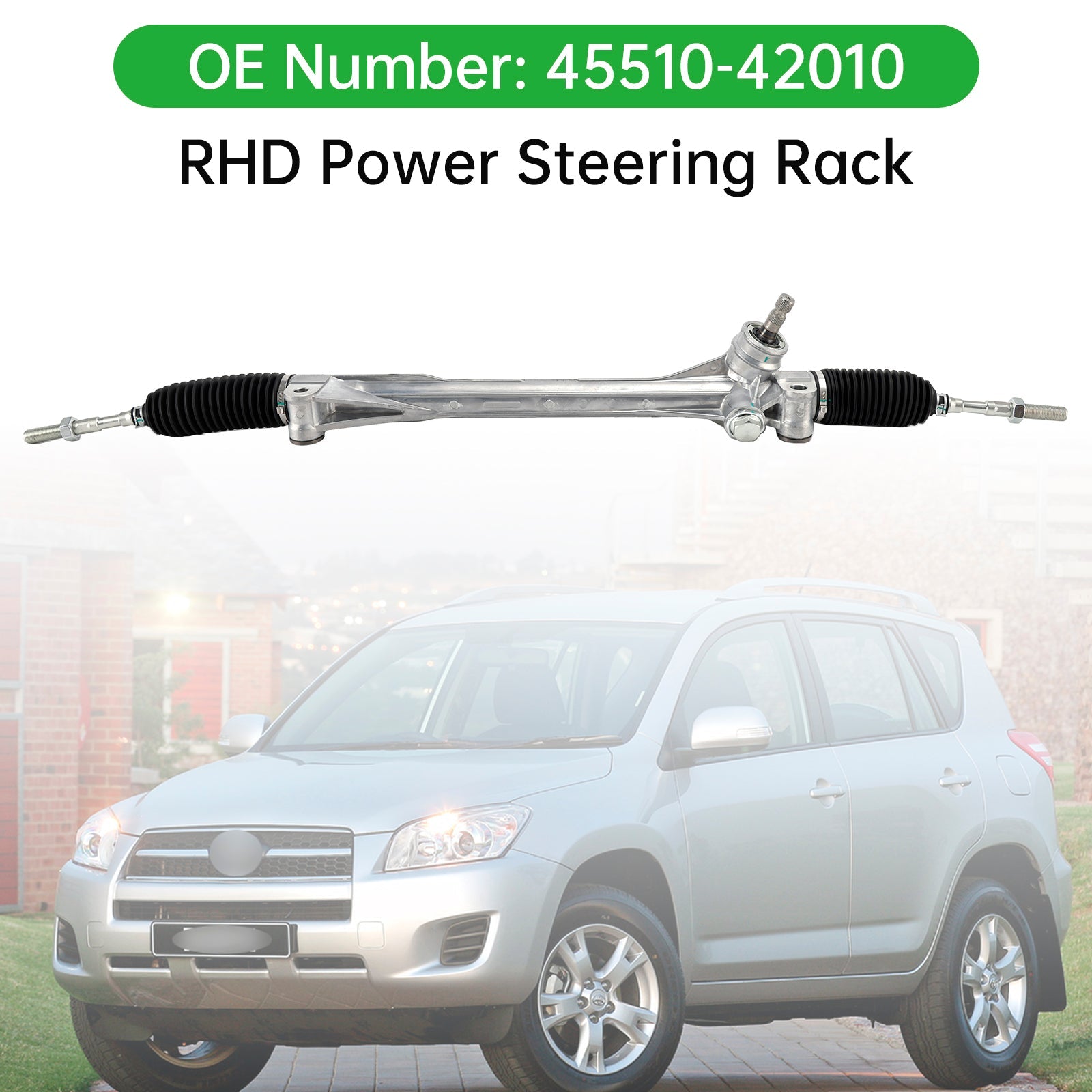 Rack de dirección asistida 45510-42010 para Toyota RAV4 MK3 AWD RHD 2005-2013