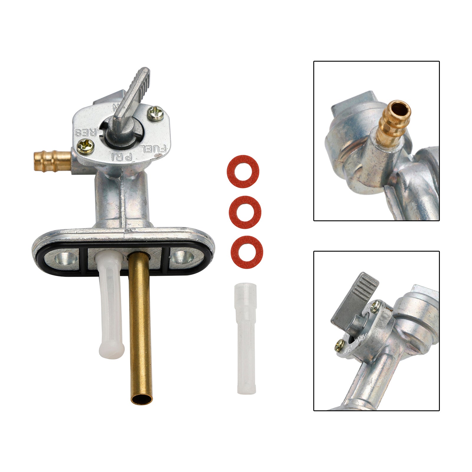 Tanque de combustible Petcock adecuado para SMC ATV Ram R100 Hornet 100 Jumbo 300