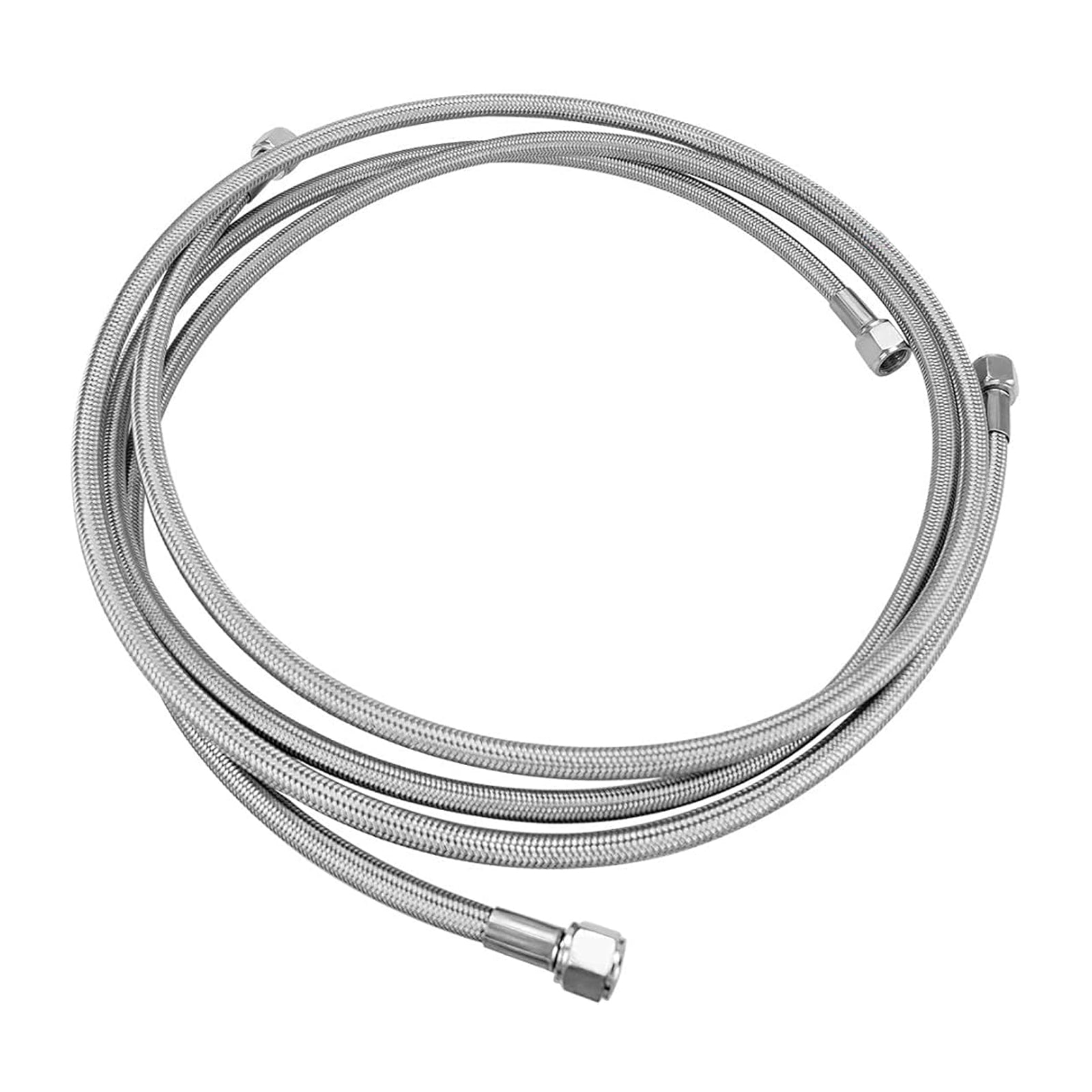 70" ruostumattomasta teräksestä punottu vaihteiston jäähdytysletku Turbolle 700R4-4L60-4L60E - 4L65E