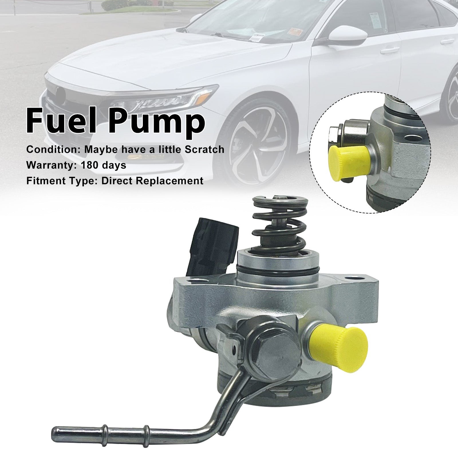 Pompa carburante ad alta pressione per Honda Accord 1.5L L4 turbo (2018-2021) - Numeri di parte : 16790-5PC-H01, 296100-06, 167905PCH02