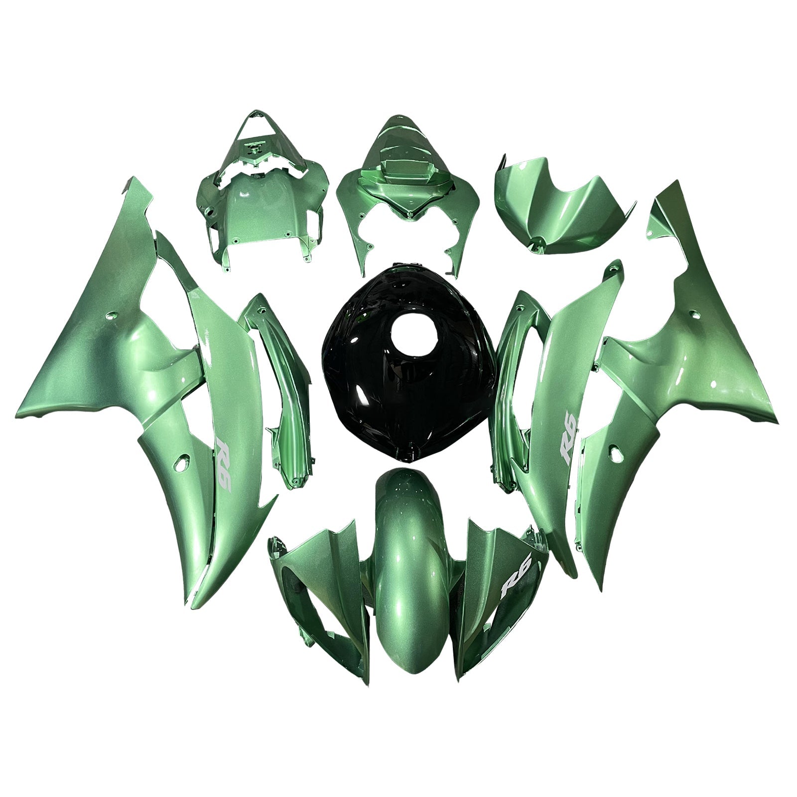 Zestaw owiewek z wtryskiem tworzywa ABS do Yamaha YZFR6 YZF-R6 2008-2016