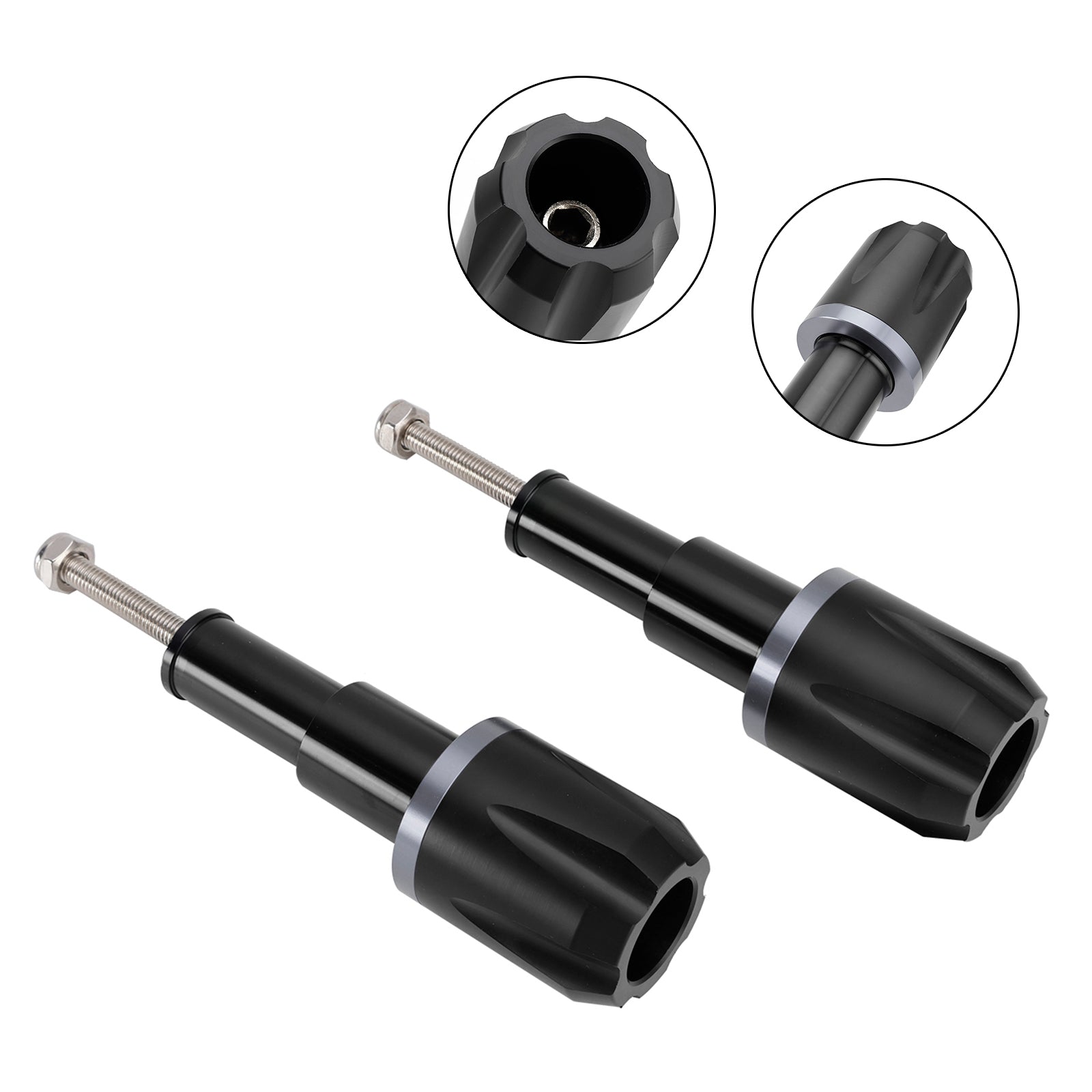 Protections de cadre en aluminium pour Honda Rebel CMX500 2017-2021, couleur or et noir