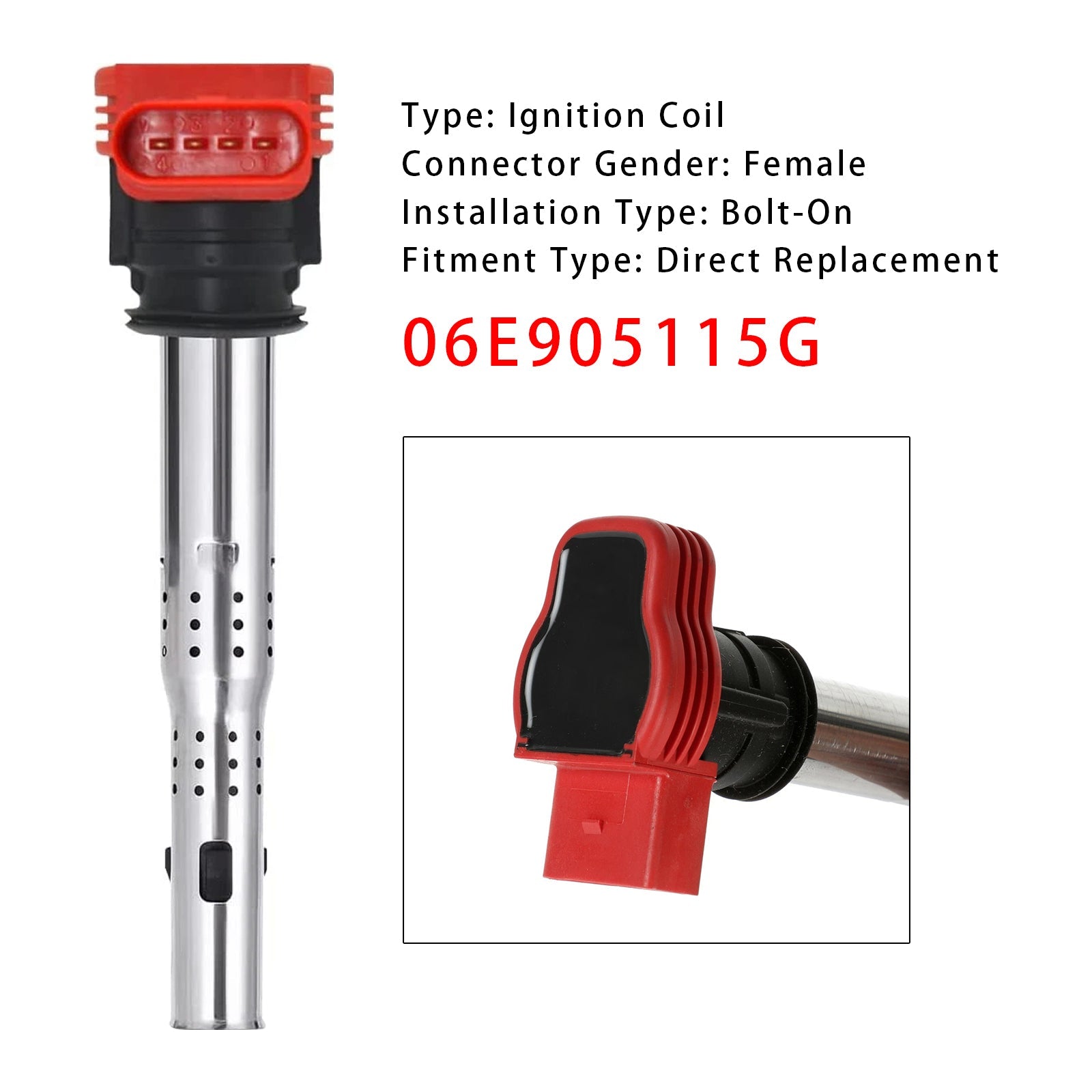 Bobine d'allumage 06E905115G pour AUDI A4 A5 A6 A7 A8 Q5 Q7 S5
