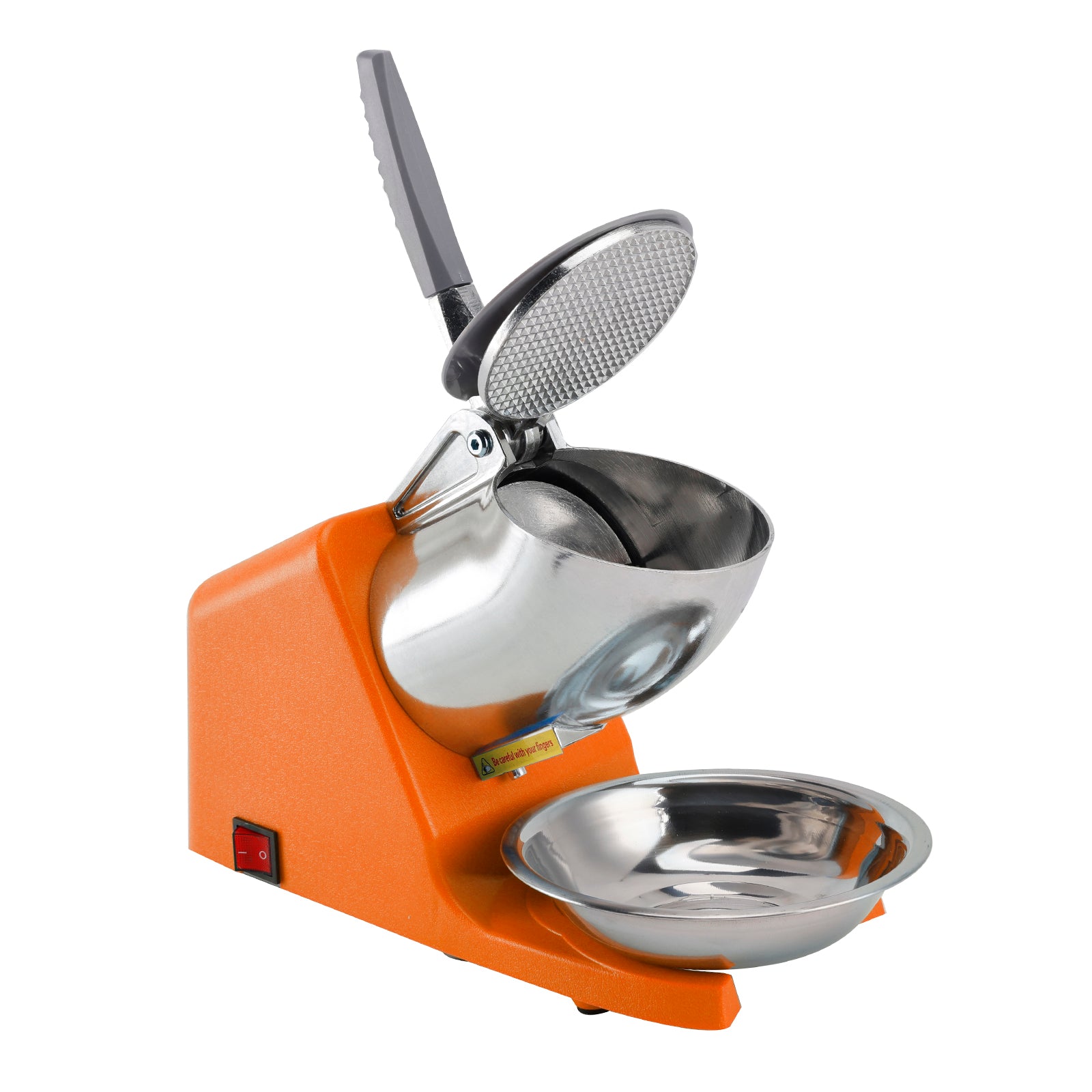 Broyage de Glace Express - Broyeur Électrique 500W - Jusqu'à 85 kg par Heure - Fiche UE Incluse