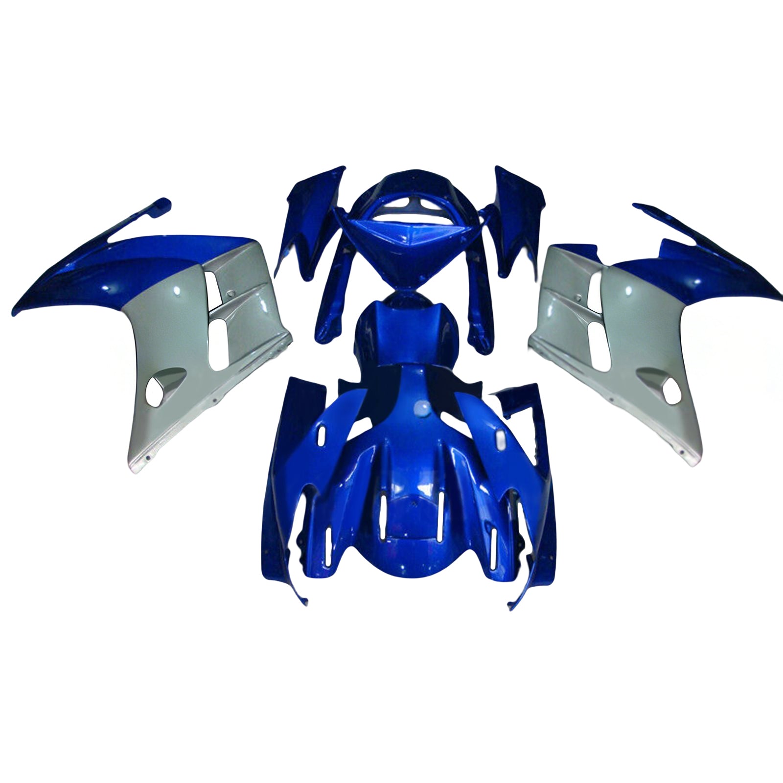 Injection carénage kit carrosserie plastique ABS fit pour Yamaha FJR 1300 2001-2006