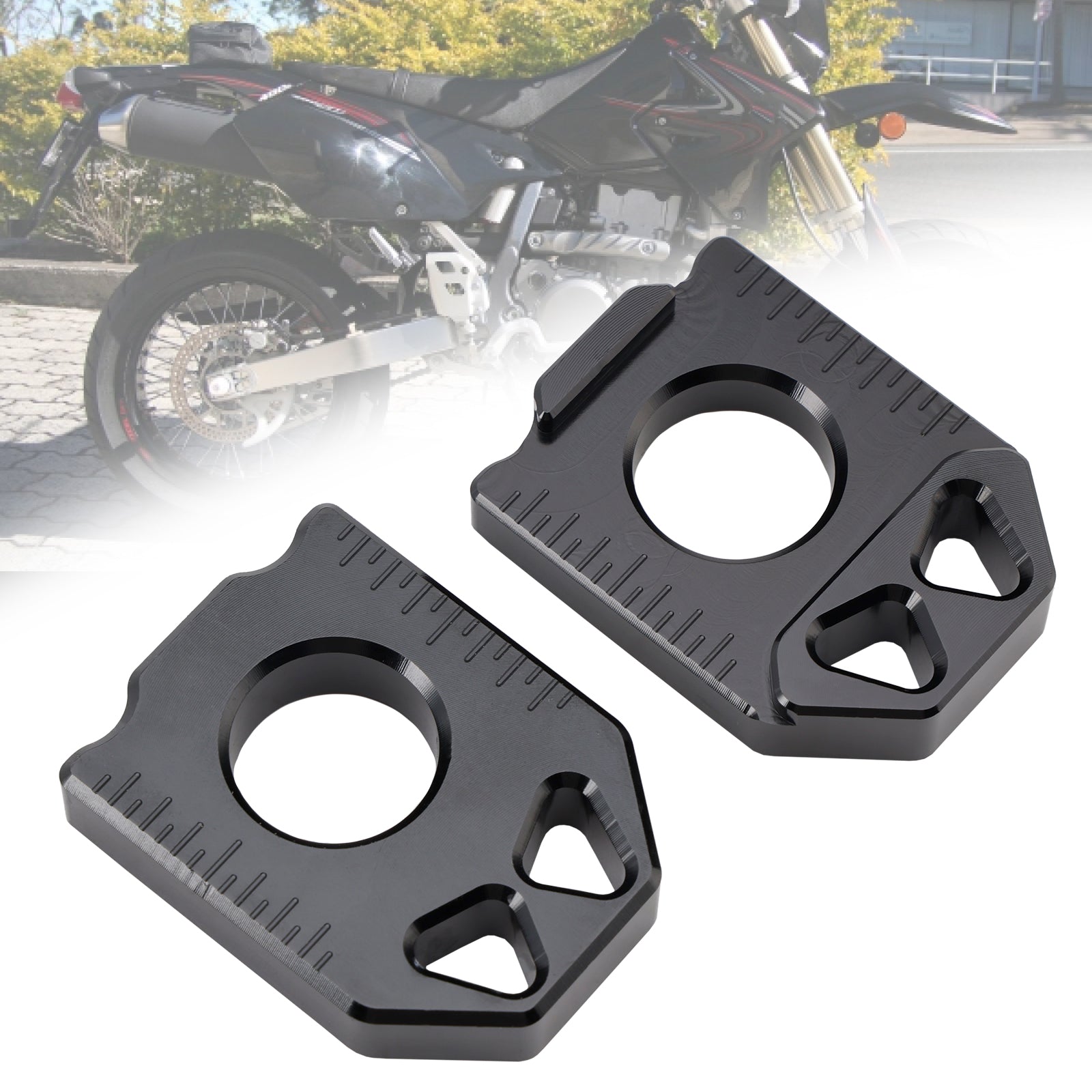 Blok&CNC os zadnjega napenjalnika verige za SUZUKI DRZ400SM 400S 400E 2005-2024