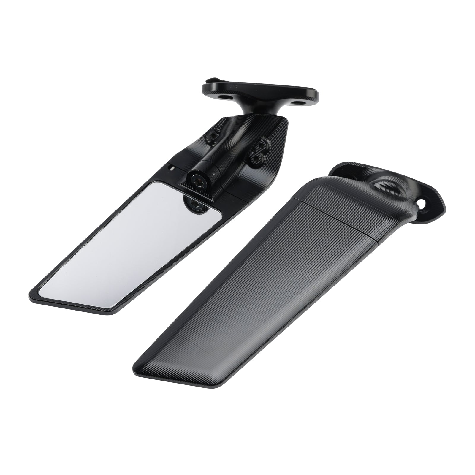 Rétroviseurs à ailettes en aluminium CNC pour Yamaha YZF-R3 2019-2023