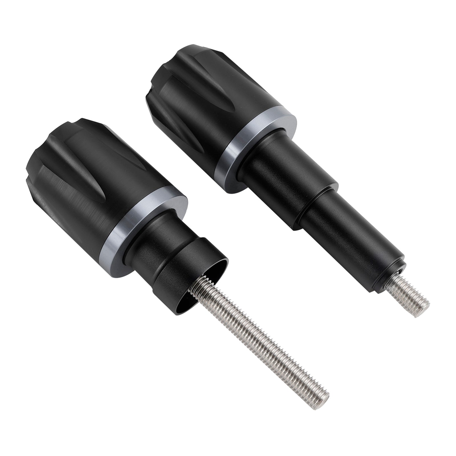 Protections de cadre anti-collision CNC pour BMW F900R, F750Gs et F850Gs (2019-2023) - Bleu et noir