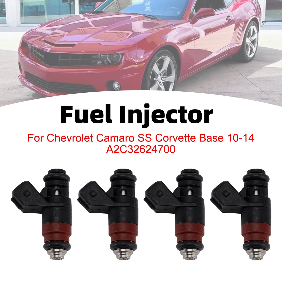 4 injecteurs de carburant pour Chevrolet Camaro SS Corvette Base 10-14 A2C32624700