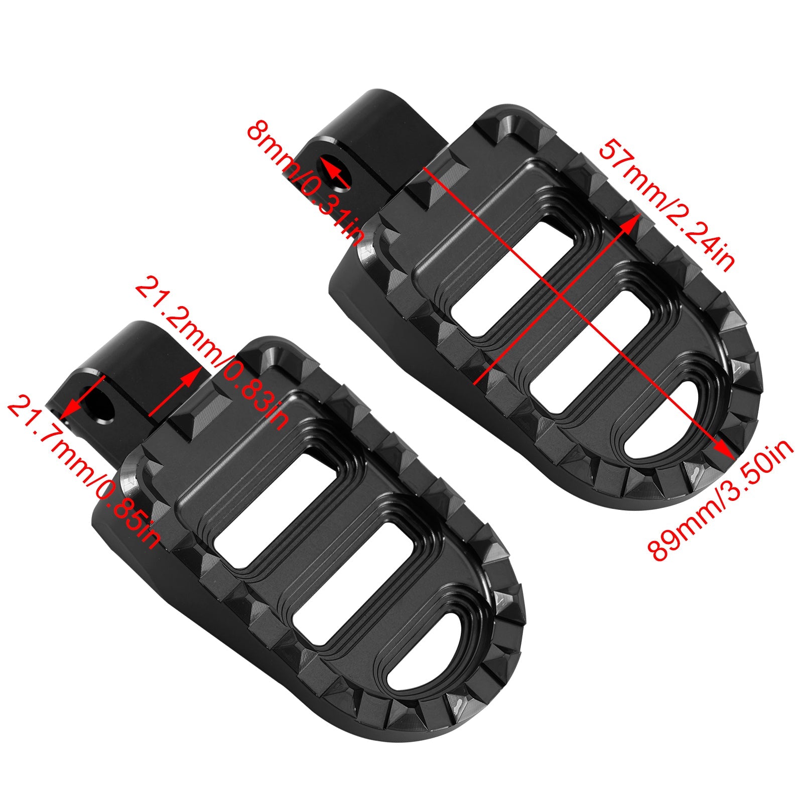 Reposapiés delantero para BMW R1250RT K1600B K1600GT K1600GTL 2018-2023