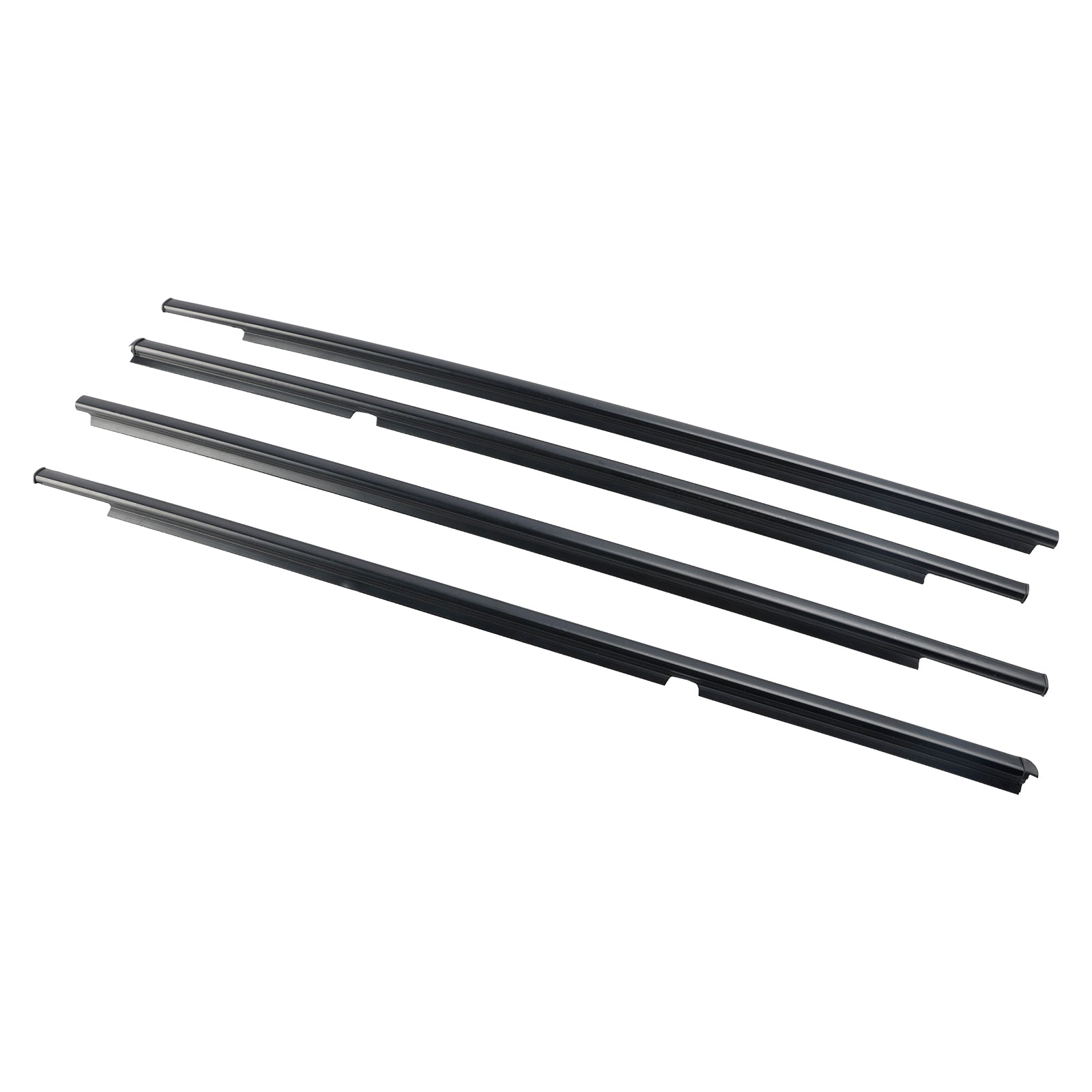 2005-2011 Toyota Yaris 4 piezas de moldura de burlete de vidrio para puerta exterior 68160-52110
