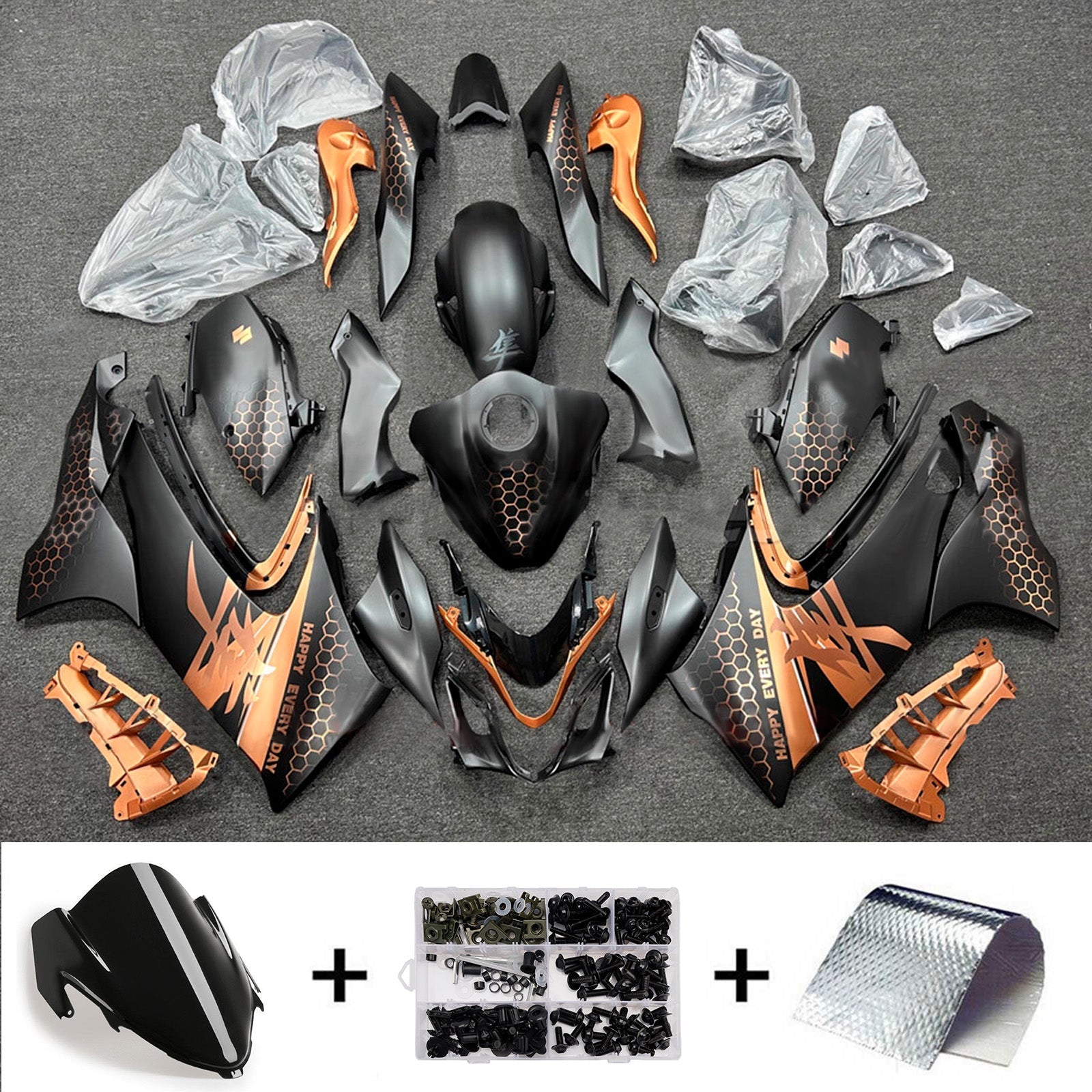 Kit de carénage injecté ABS pour Suzuki Hayabusa GSX1300R 2021-2025