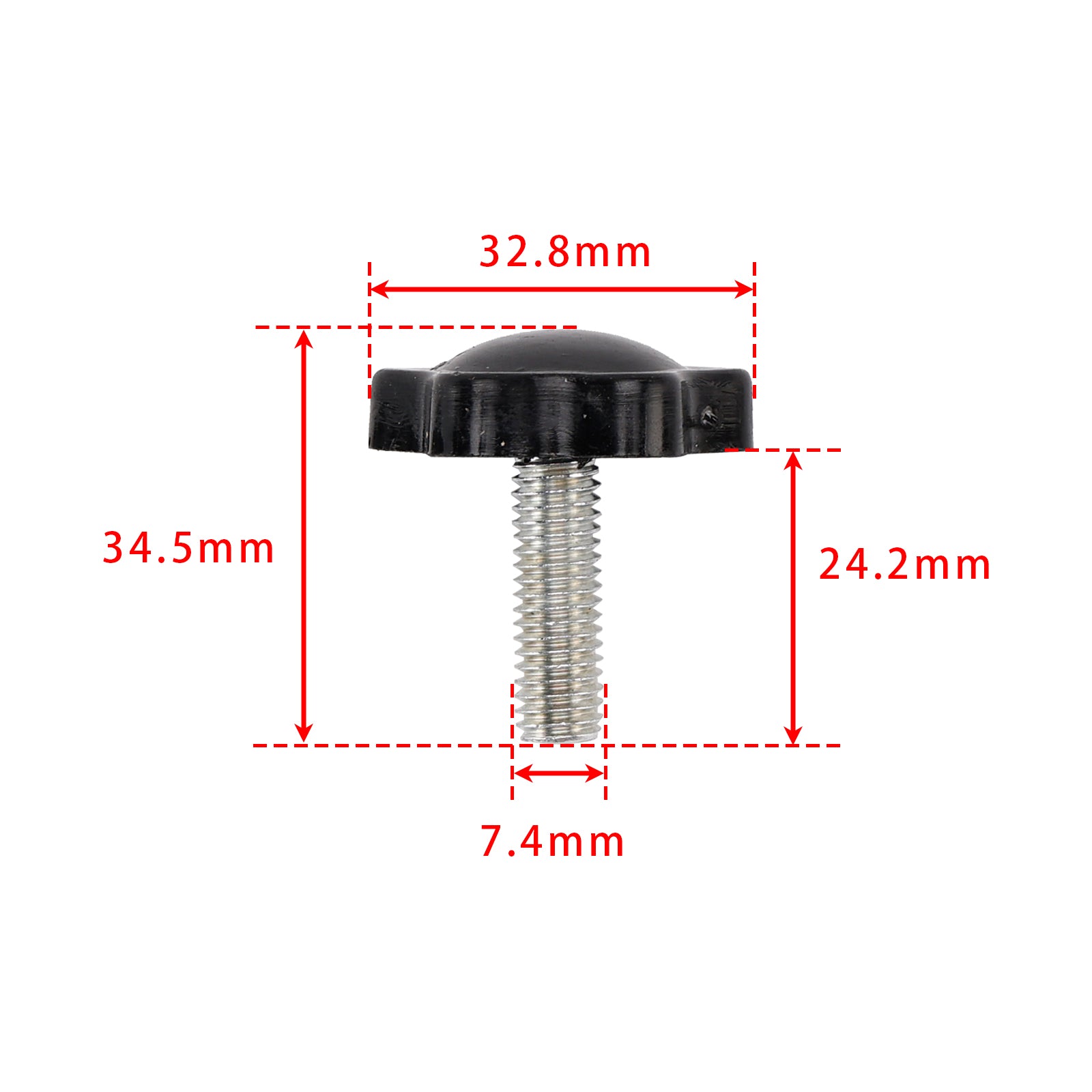 Antidiefstalmontageset voor Touring zadeltassen 93-18 (4 bouten)