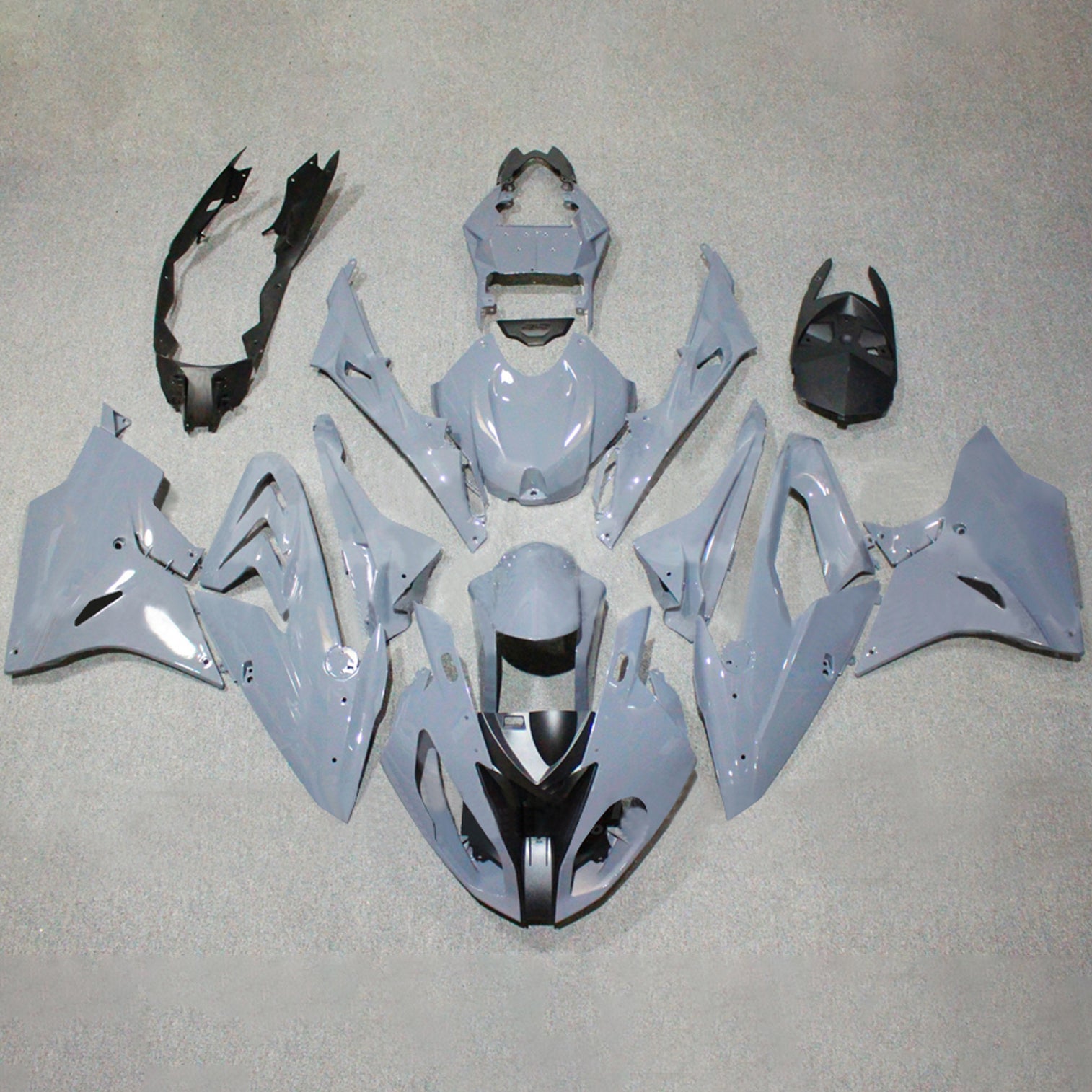 Kit de carénage injecté en plastique ABS pour BMW S1000RR 2017-2018