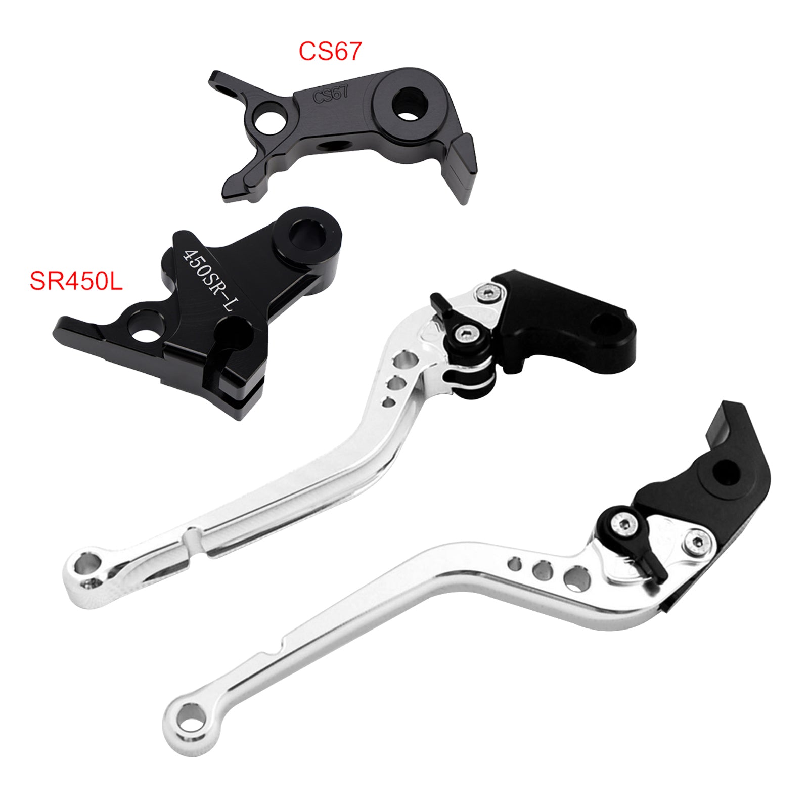 Levier de frein et d'embrayage long compatible avec VOGE DS900X 900DSX 2024-2026