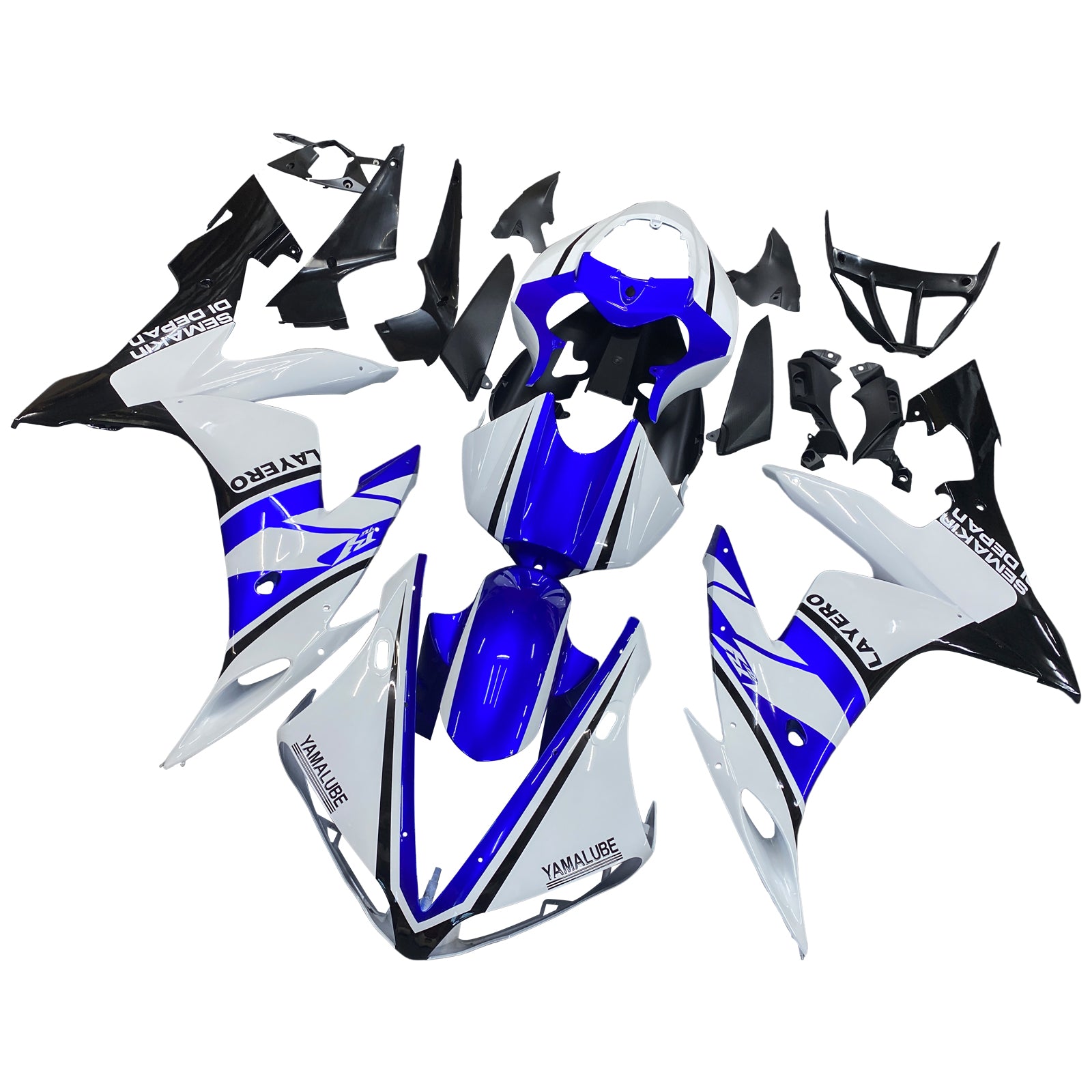 Kit di carenatura per iniezione Abs di plastica adatta per Yamaha YZF 1000 R1 2004-2006
