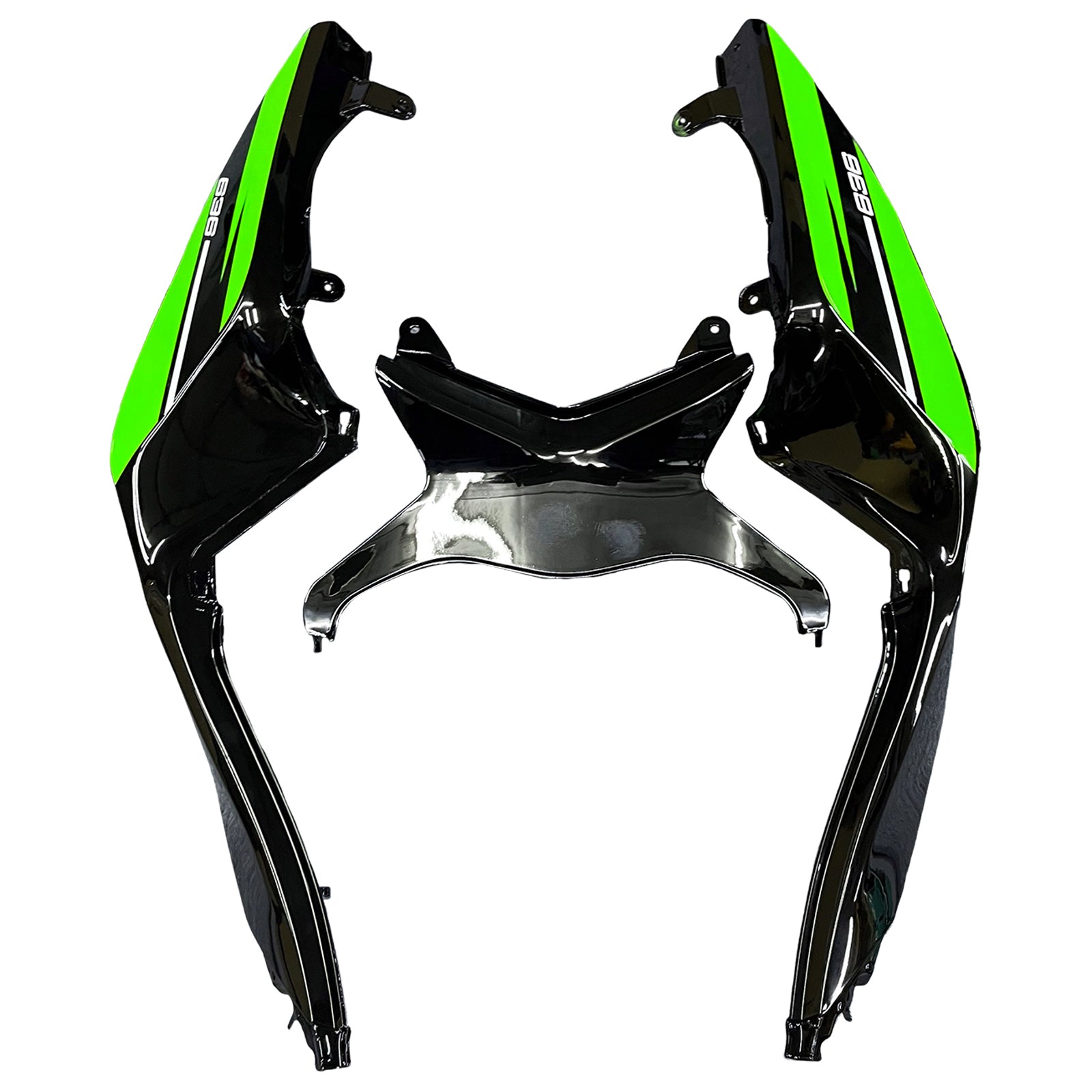 Kit de carénage injecté en plastique ABS pour Kawasaki ZX6R 636 2013-2018