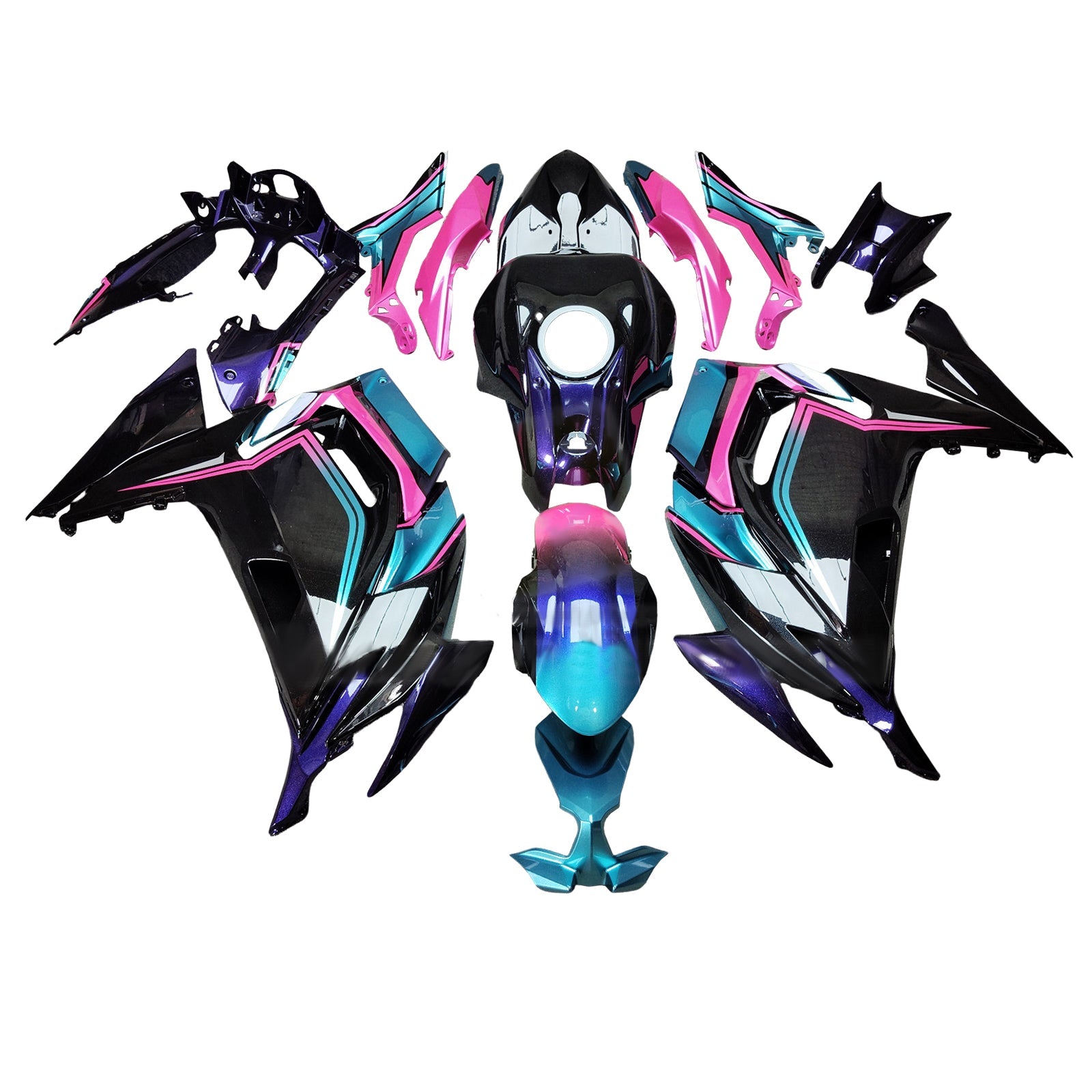 Komplet za injekcijo ABS za Kawasaki ER-6F Ninja650 2020-2025