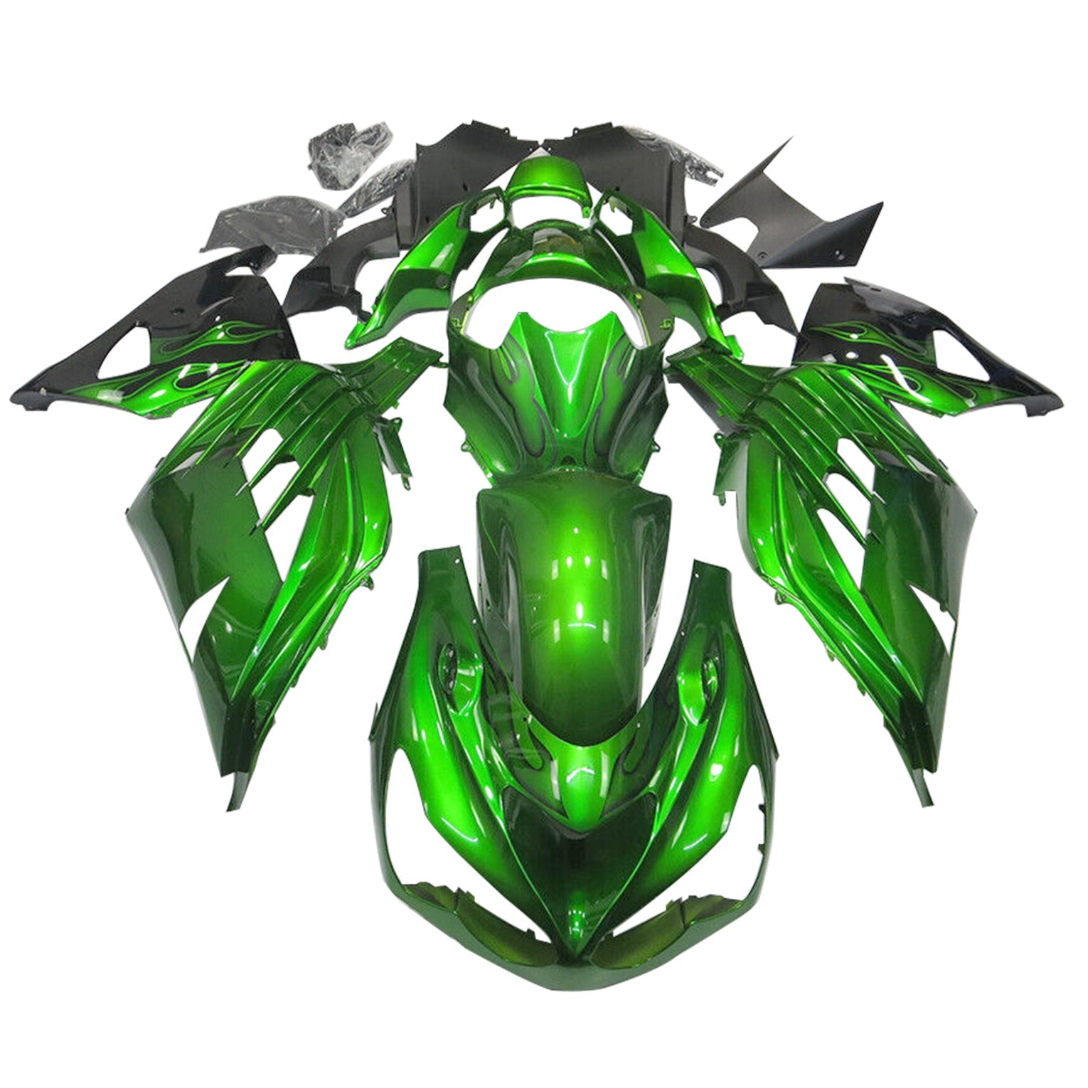 Kawasaki Injection Fairing Kit GTR1400 ZG1400, ABS Plastic Body, 2007 - 2009
