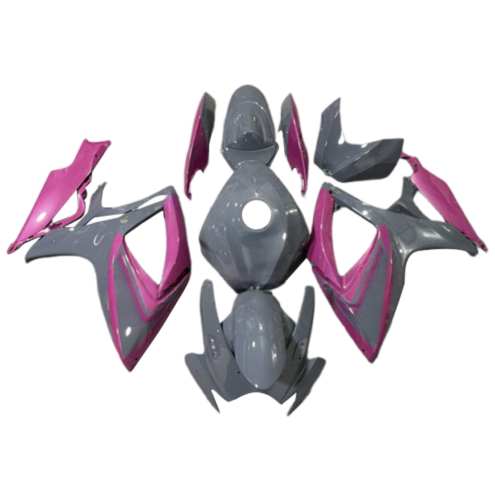 Kit de carénage injecté en plastique ABS pour Suzuki GSXR 600/750 2006-2007 K6