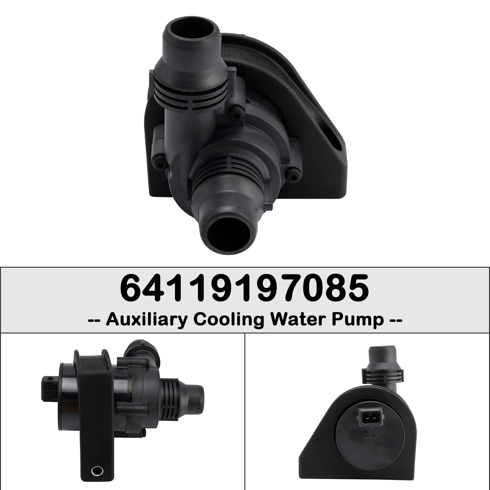 Sähköinen apuvesipumppu 64119197085 BMW E70 F15 X5 2007-2015