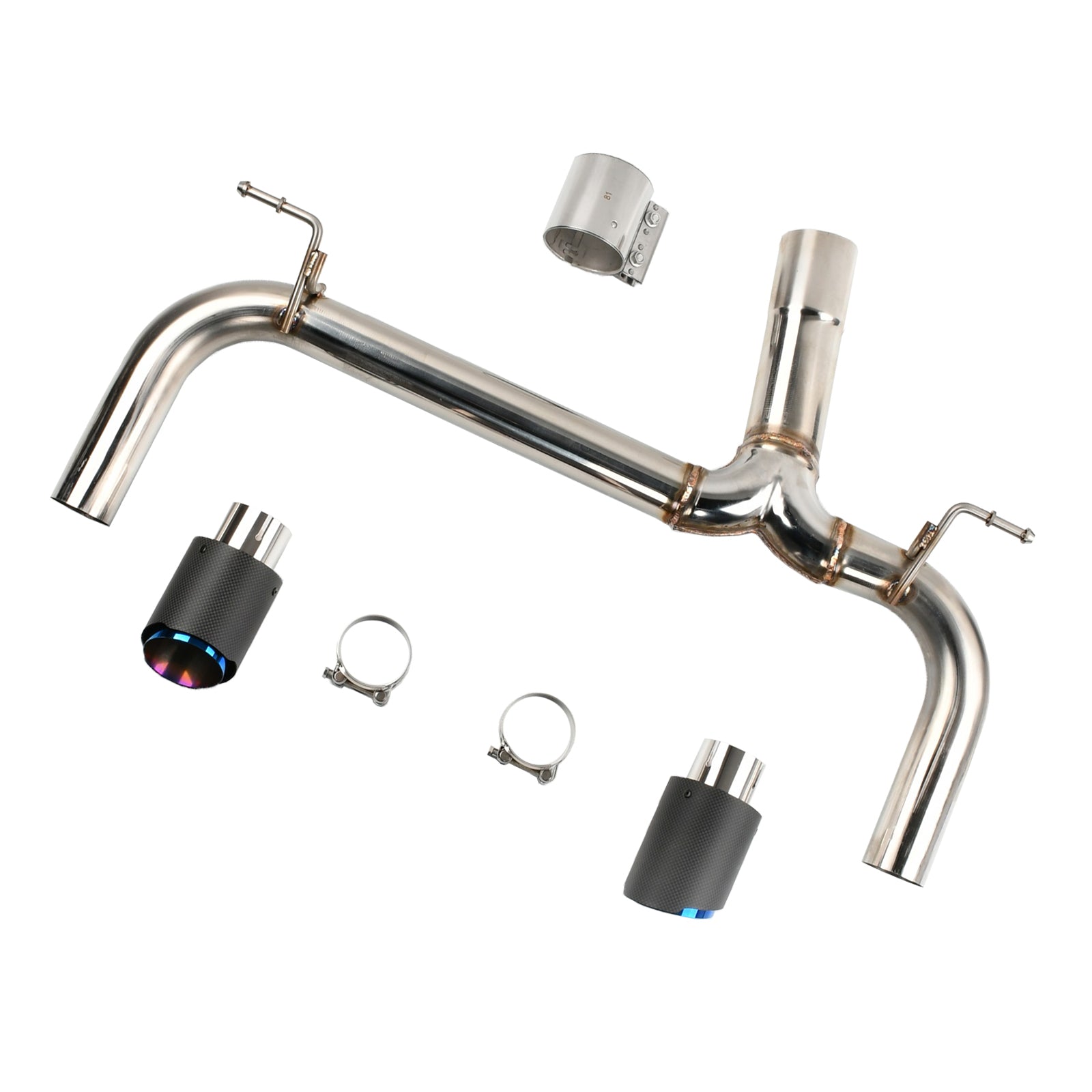 Pakokaasuletkun äänenvaimentimen akseli BMW 3 F30 335i 2012-2015